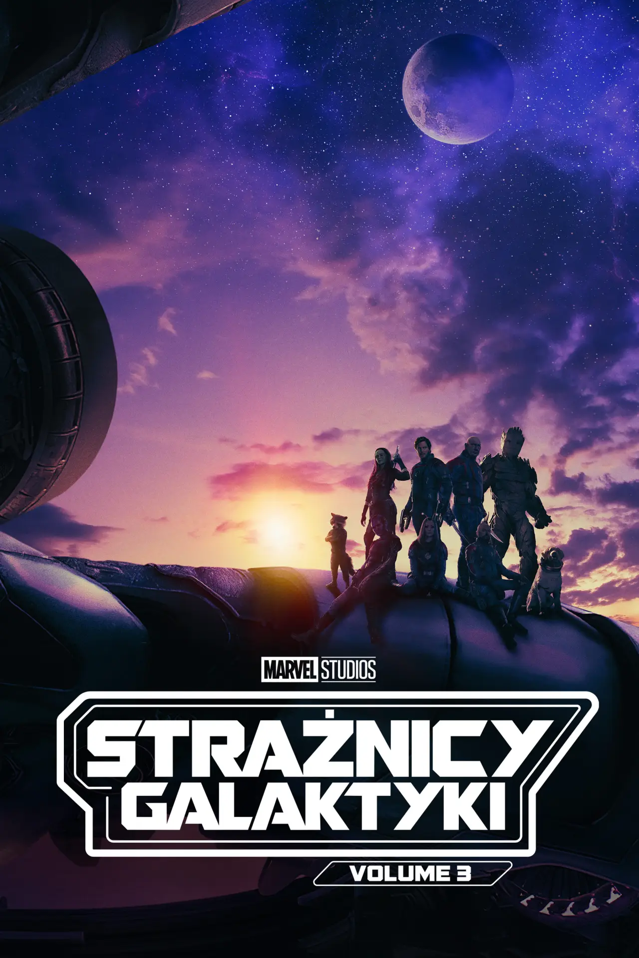 Plakat filmowy "Strażnicy Galaktyki: Volume 3"