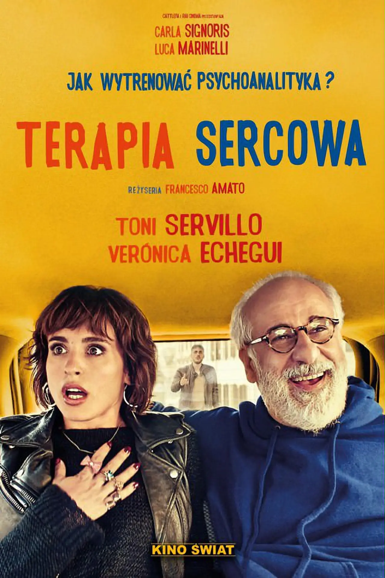 Plakat filmowy "Terapia sercowa"
