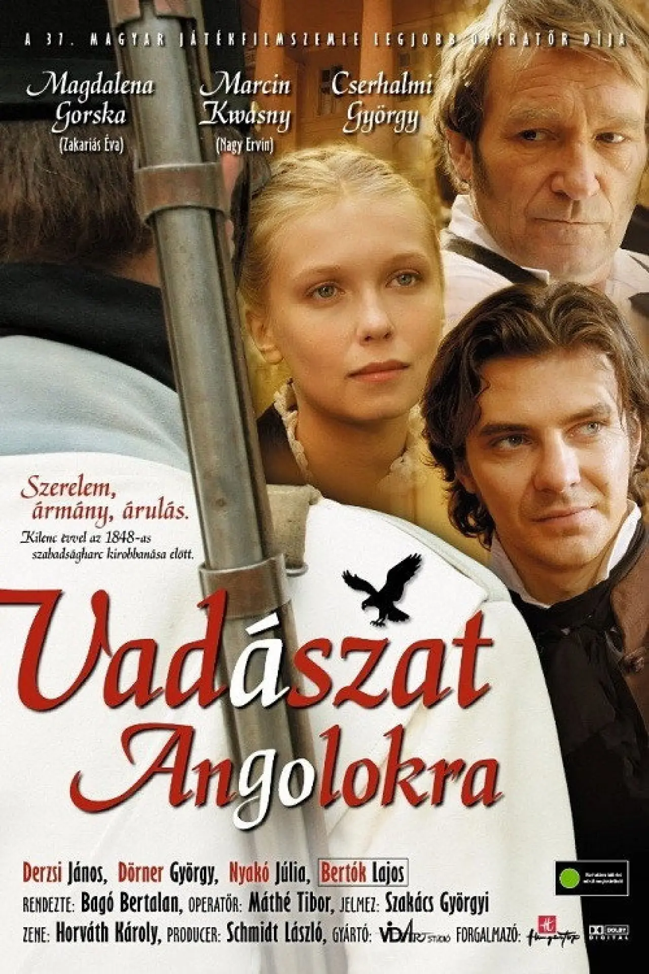 Plakat filmowy "Vadászat angolokra"