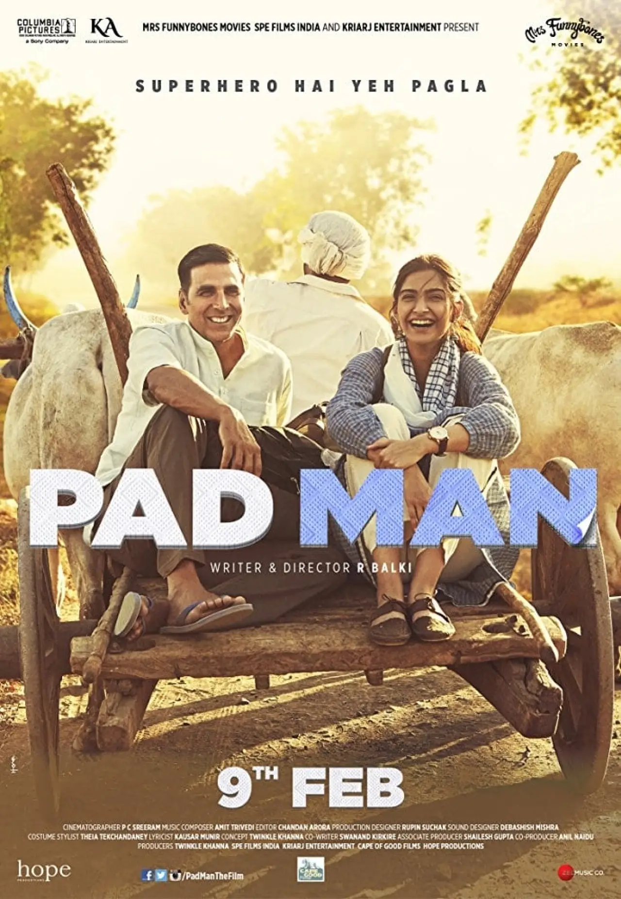 Plakat filmowy "Pad Man"
