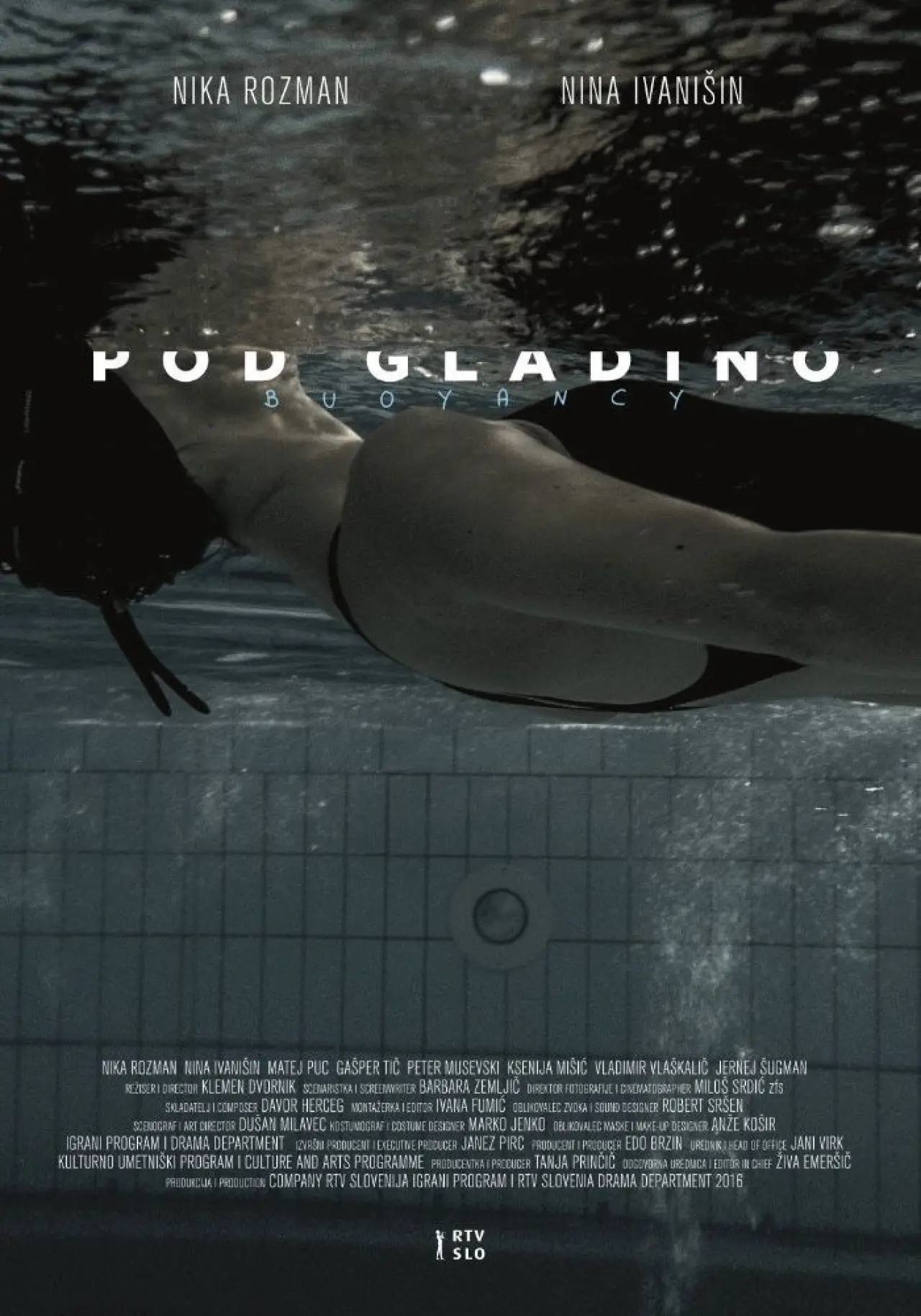 Plakat filmowy "Pod gladino"