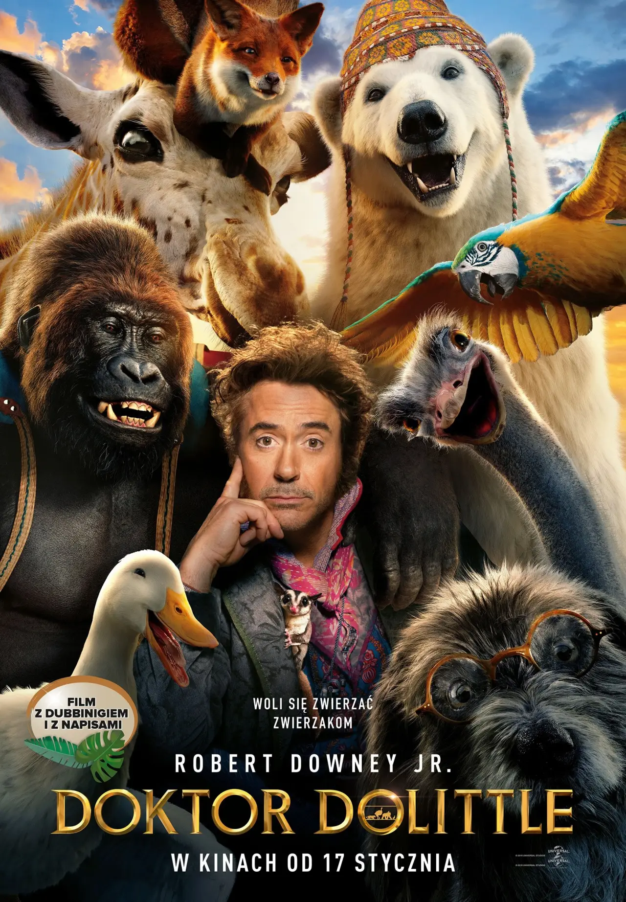 Plakat filmowy "Doktor Dolittle"