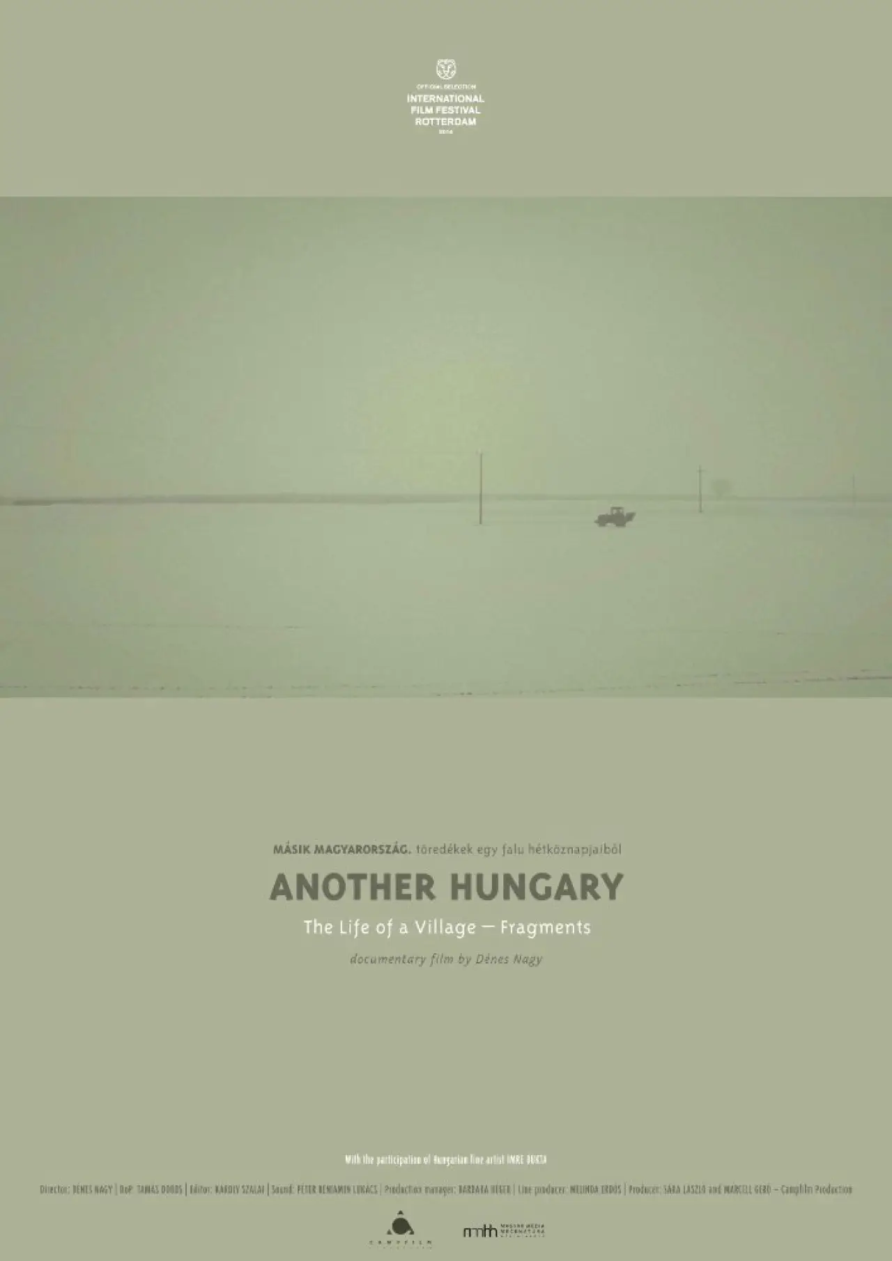 Plakat filmowy "Másik Magyarország"