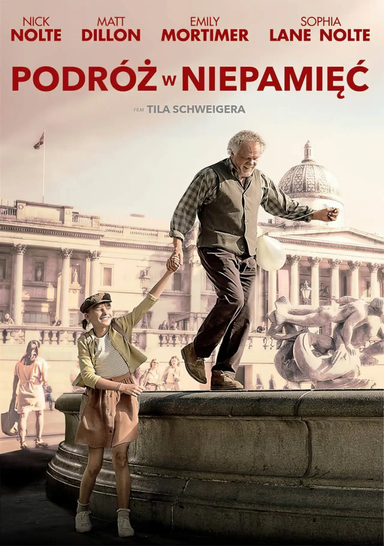 Plakat filmowy "Podróż w niepamięć"