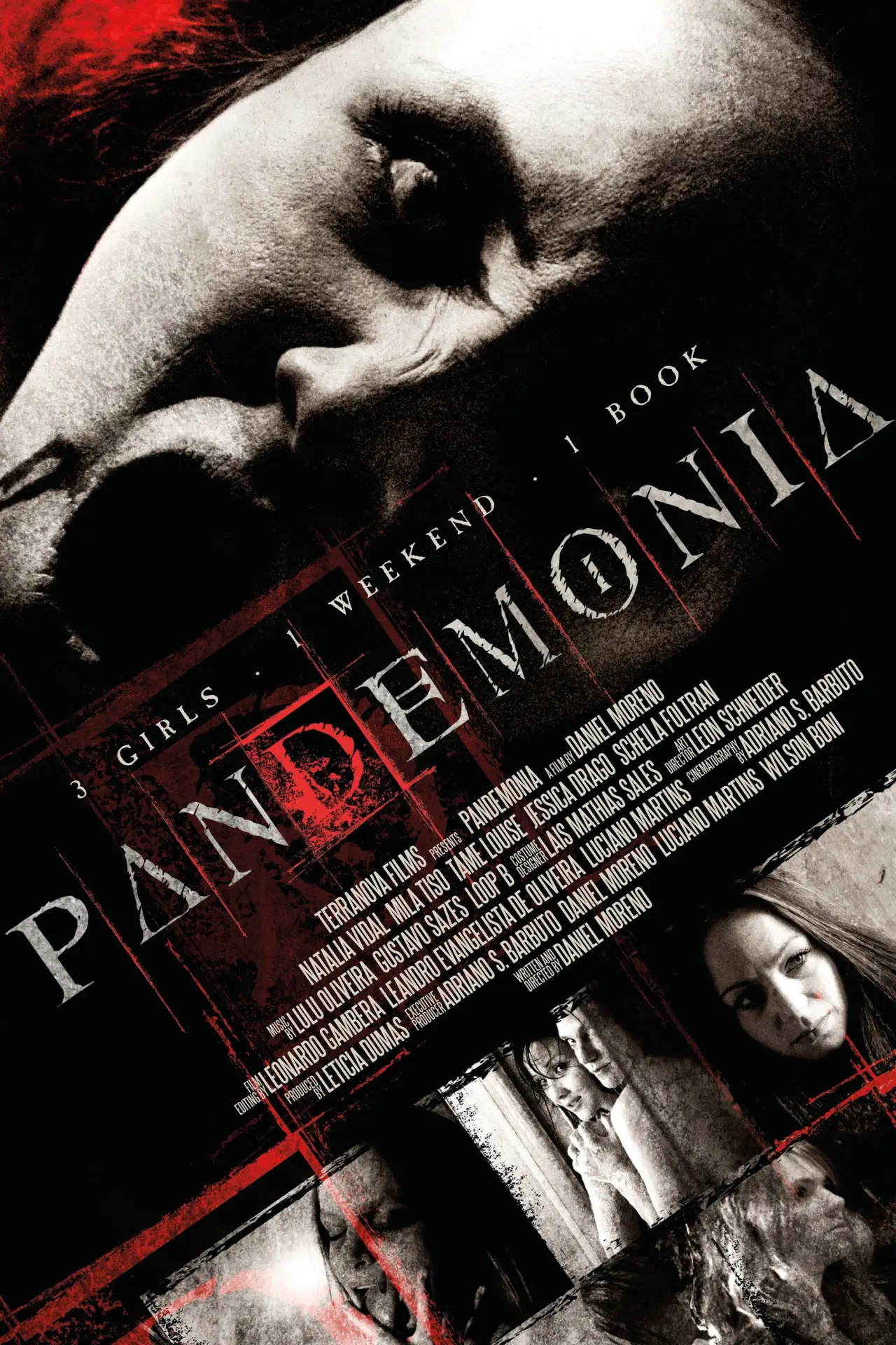 Plakat filmowy "Pandemônia"
