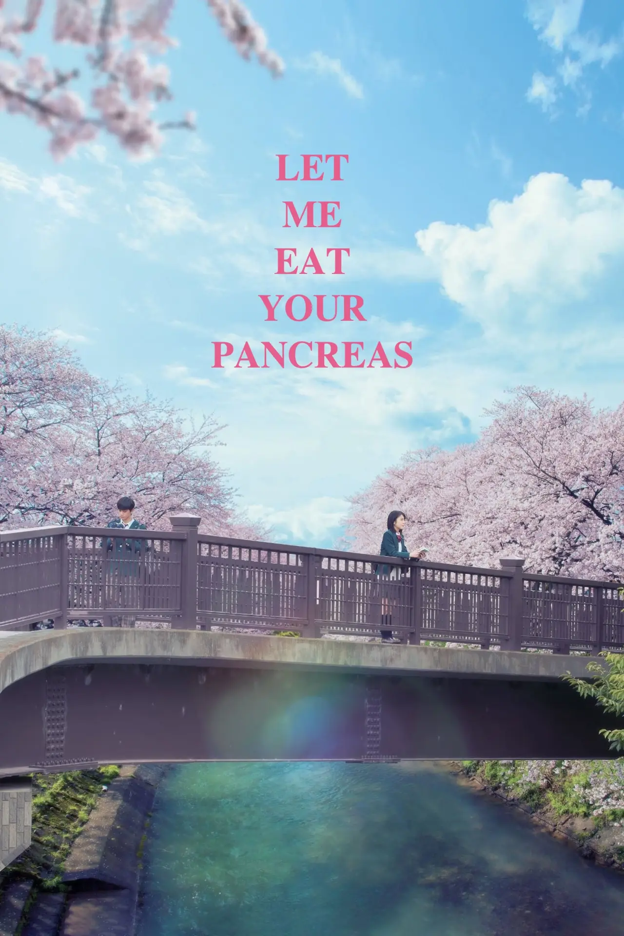 Plakat filmowy "君の膵臓をたべたい"