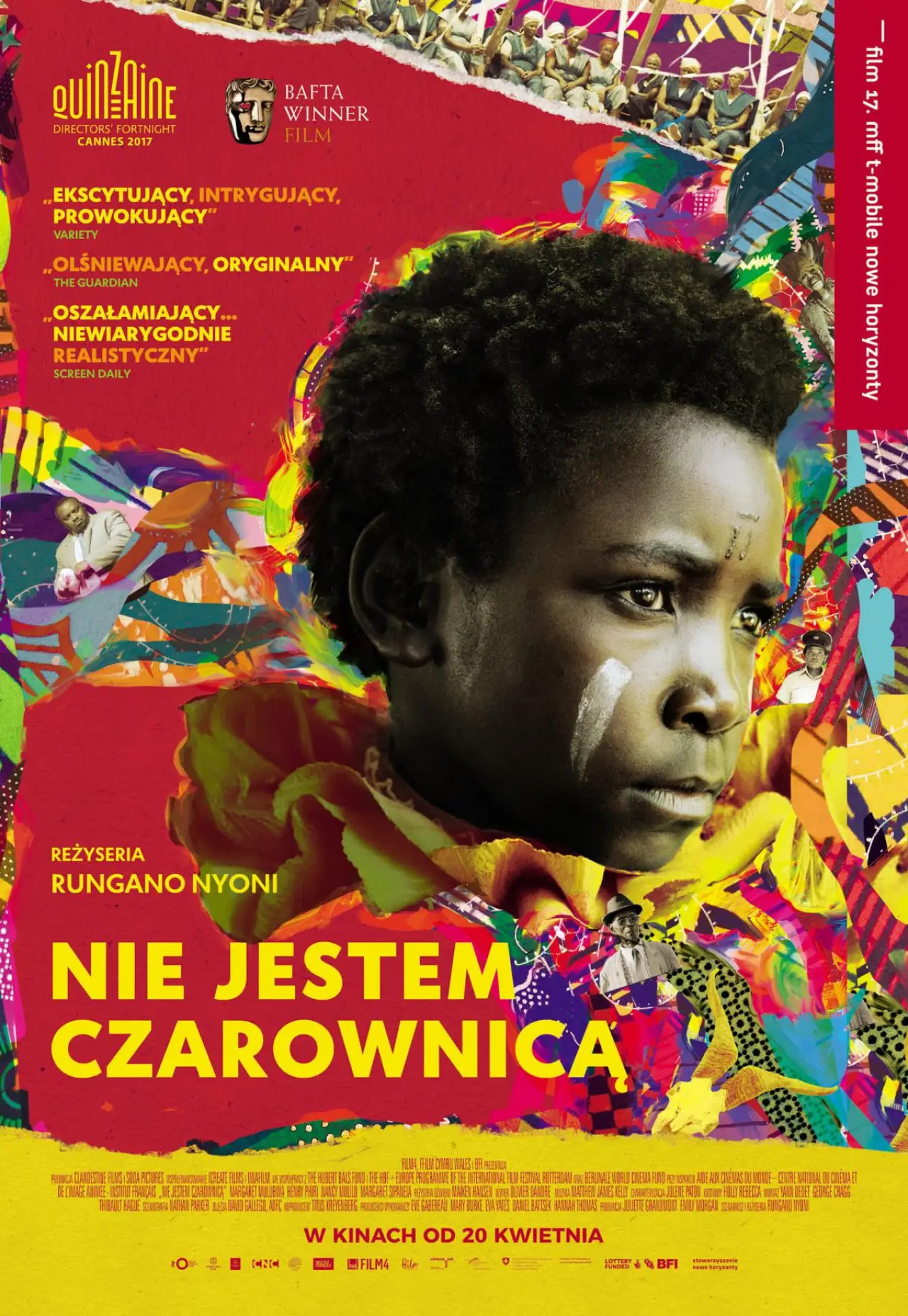 Plakat filmowy "Nie jestem czarownicą"