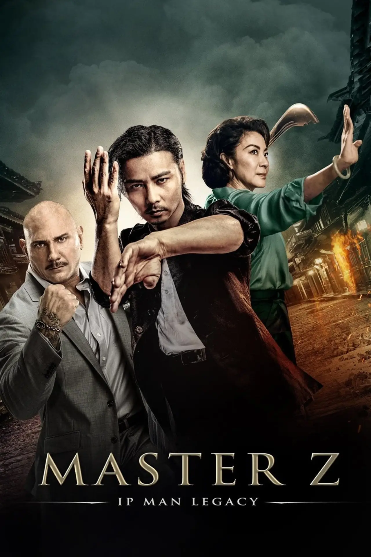 Plakat filmowy "Mistrz Z: W Cieniu Ip Mana"