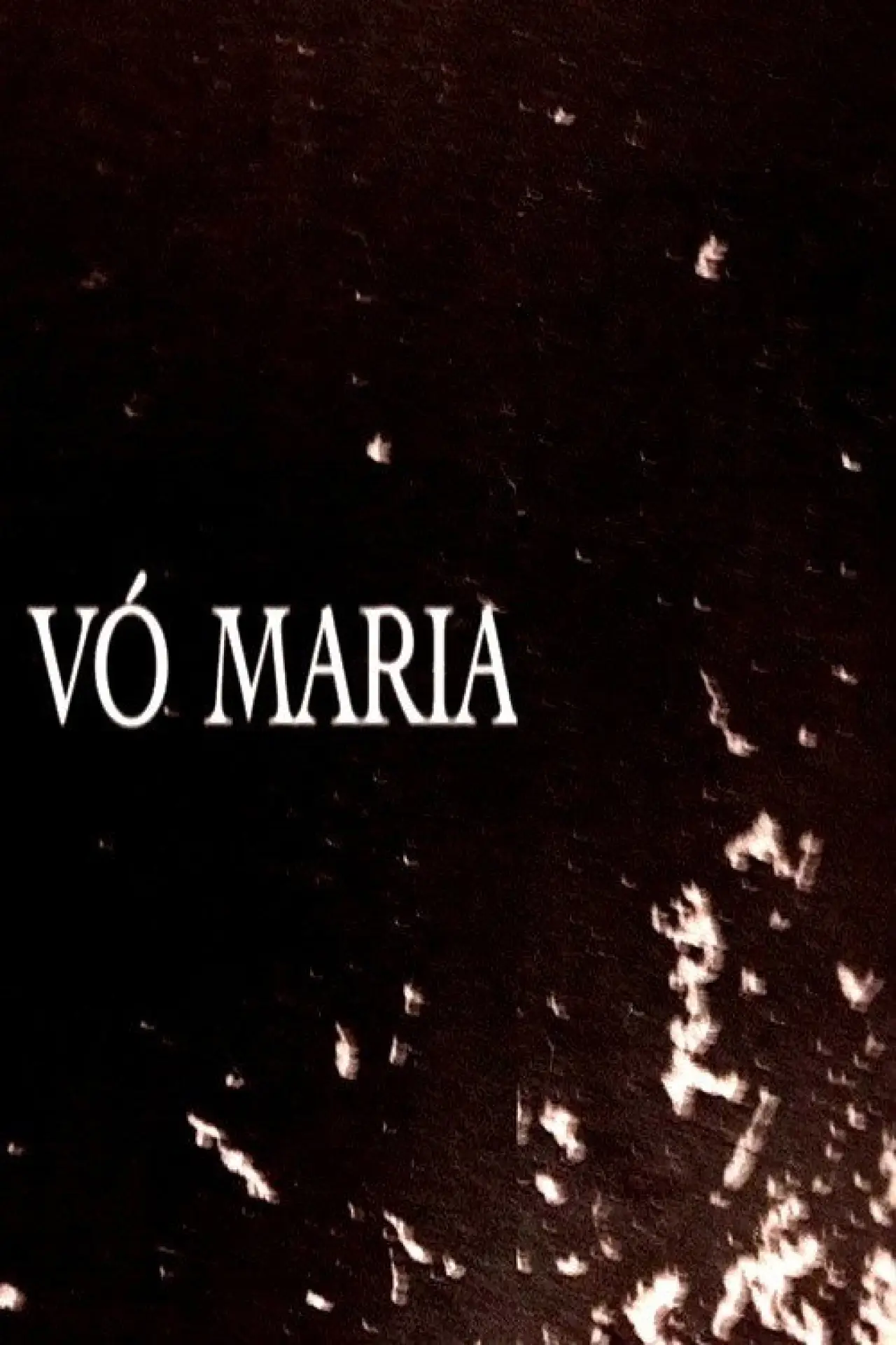 Plakat filmowy "Vó Maria"