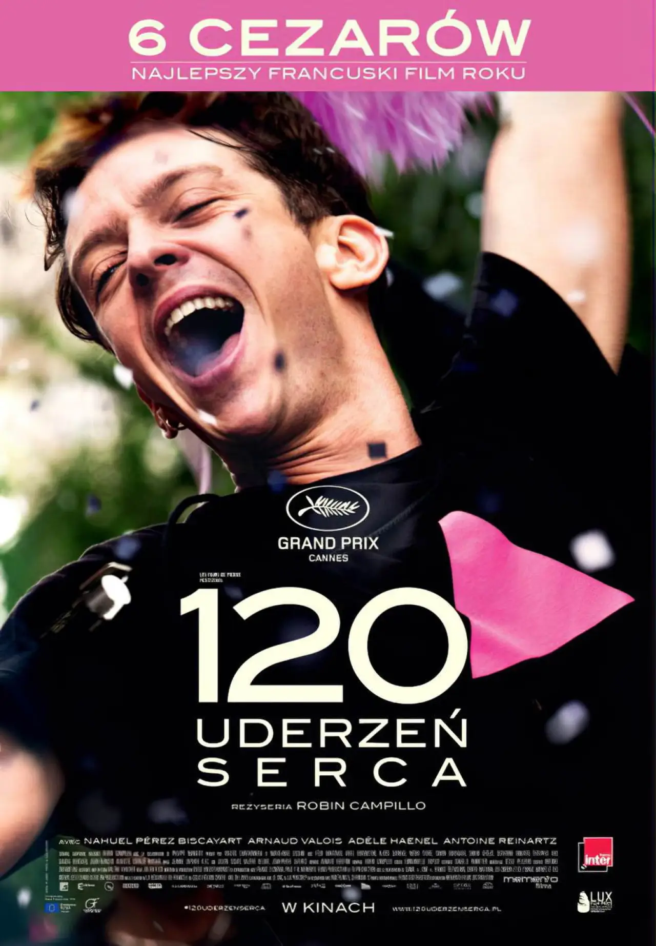 Plakat filmowy "120 uderzeń serca"