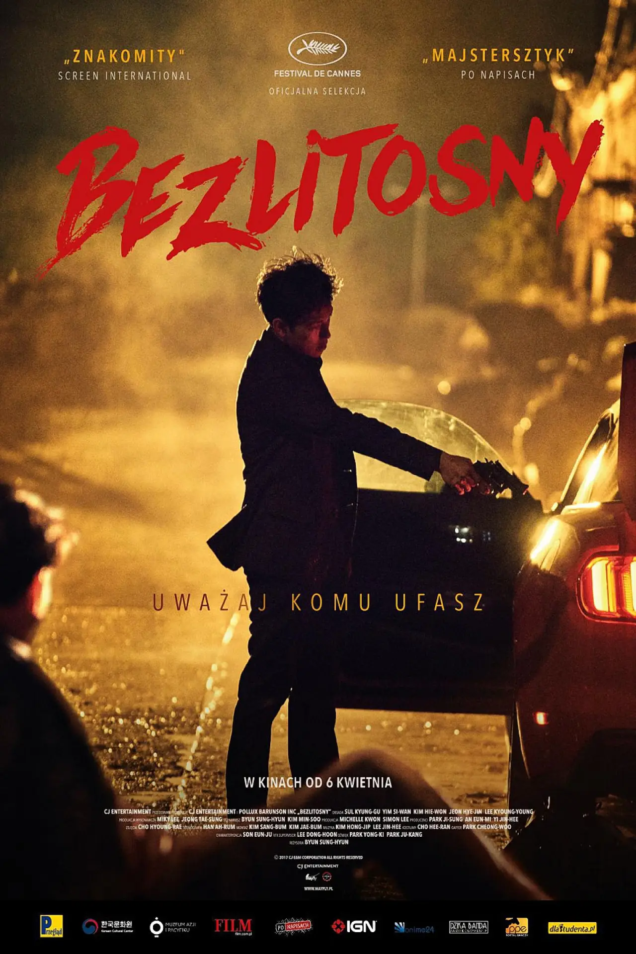 Plakat filmowy "Bezlitosny"