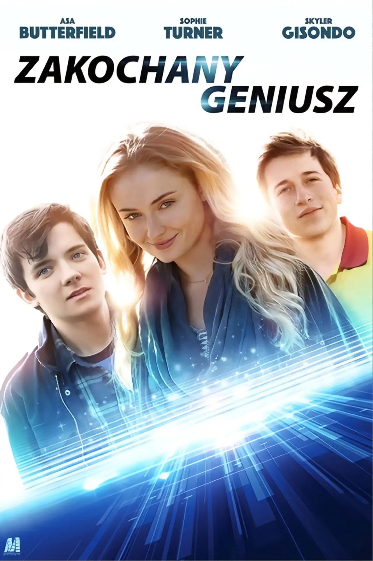 Plakat filmowy "Zakochany geniusz"