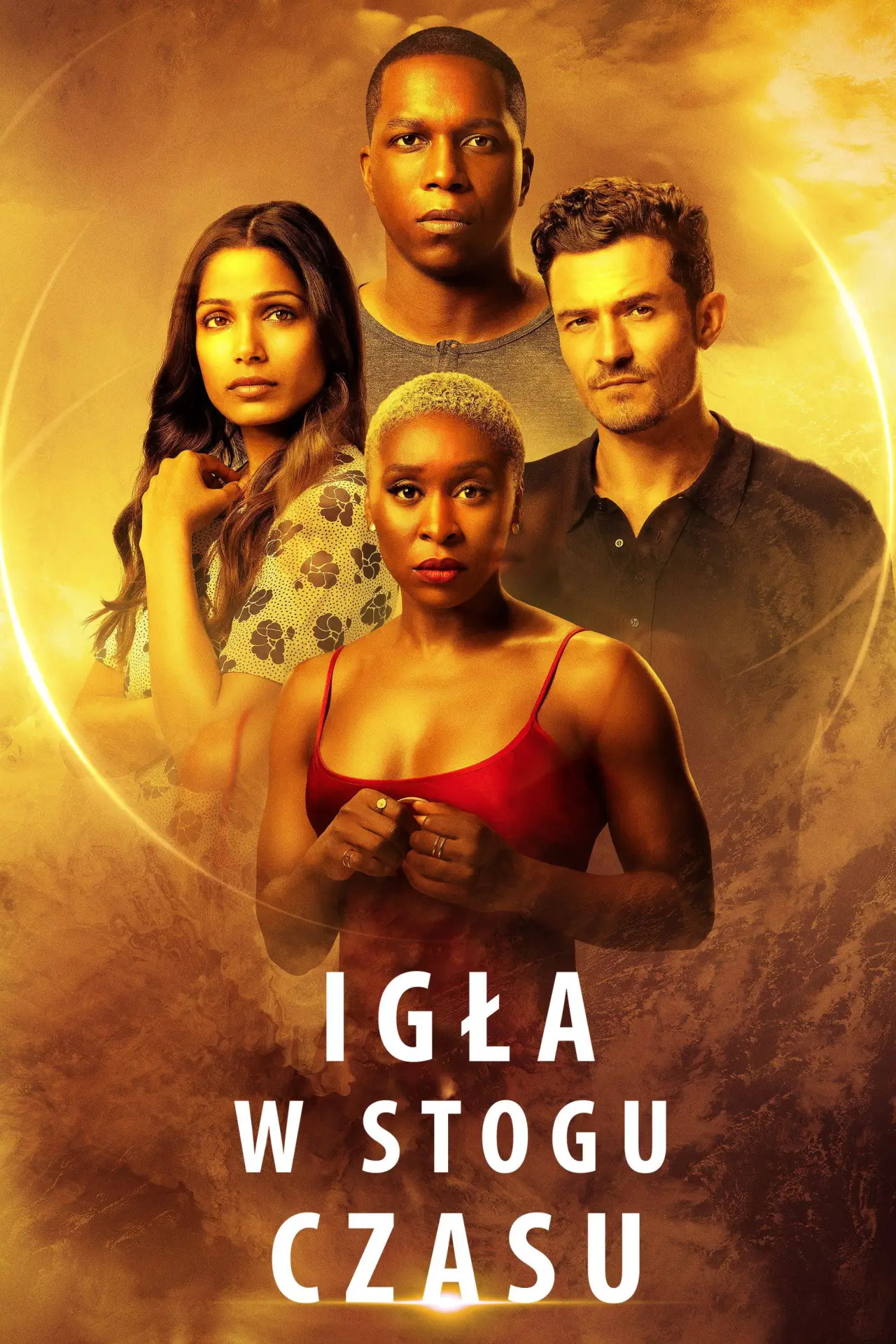 Plakat filmowy "Igła w stogu czasu"