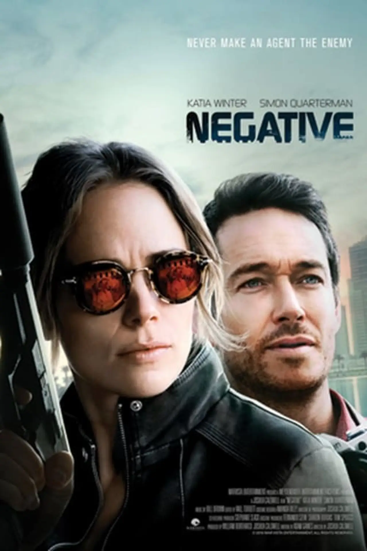 Plakat filmowy "Negatyw"