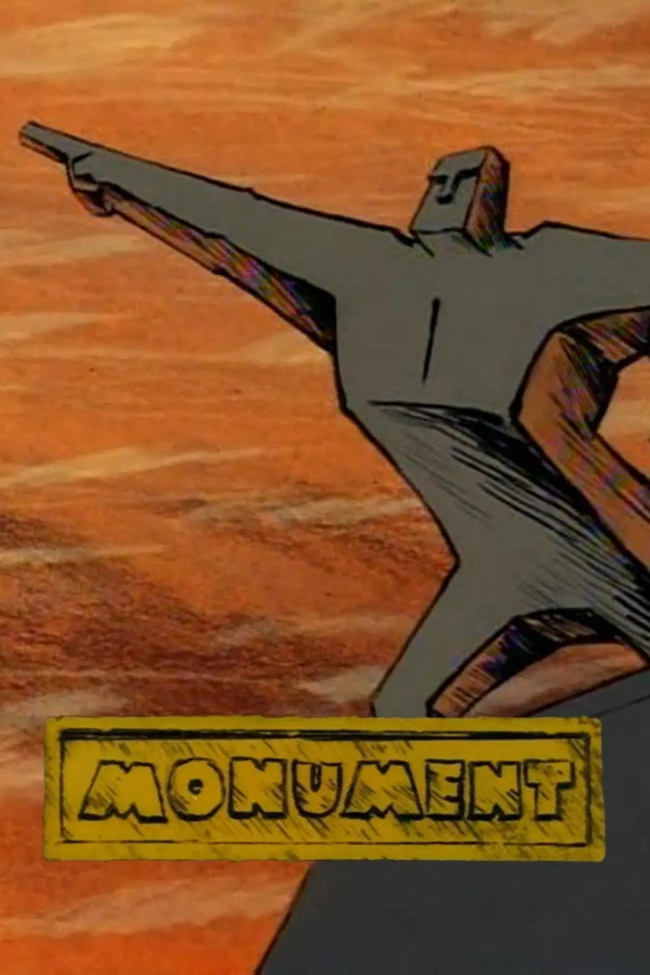 Plakat filmowy "Monument"