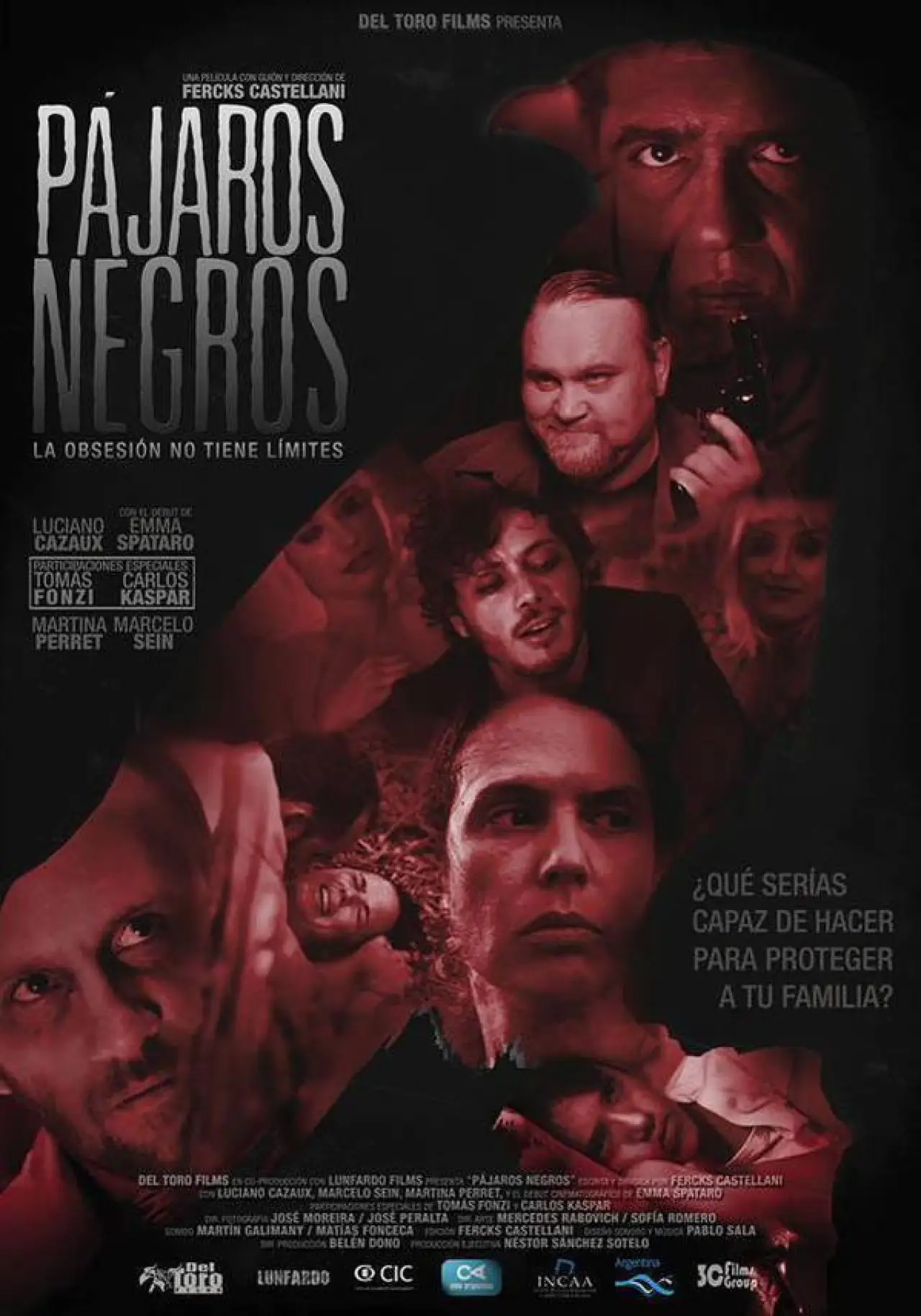 Plakat filmowy "Pájaros negros"