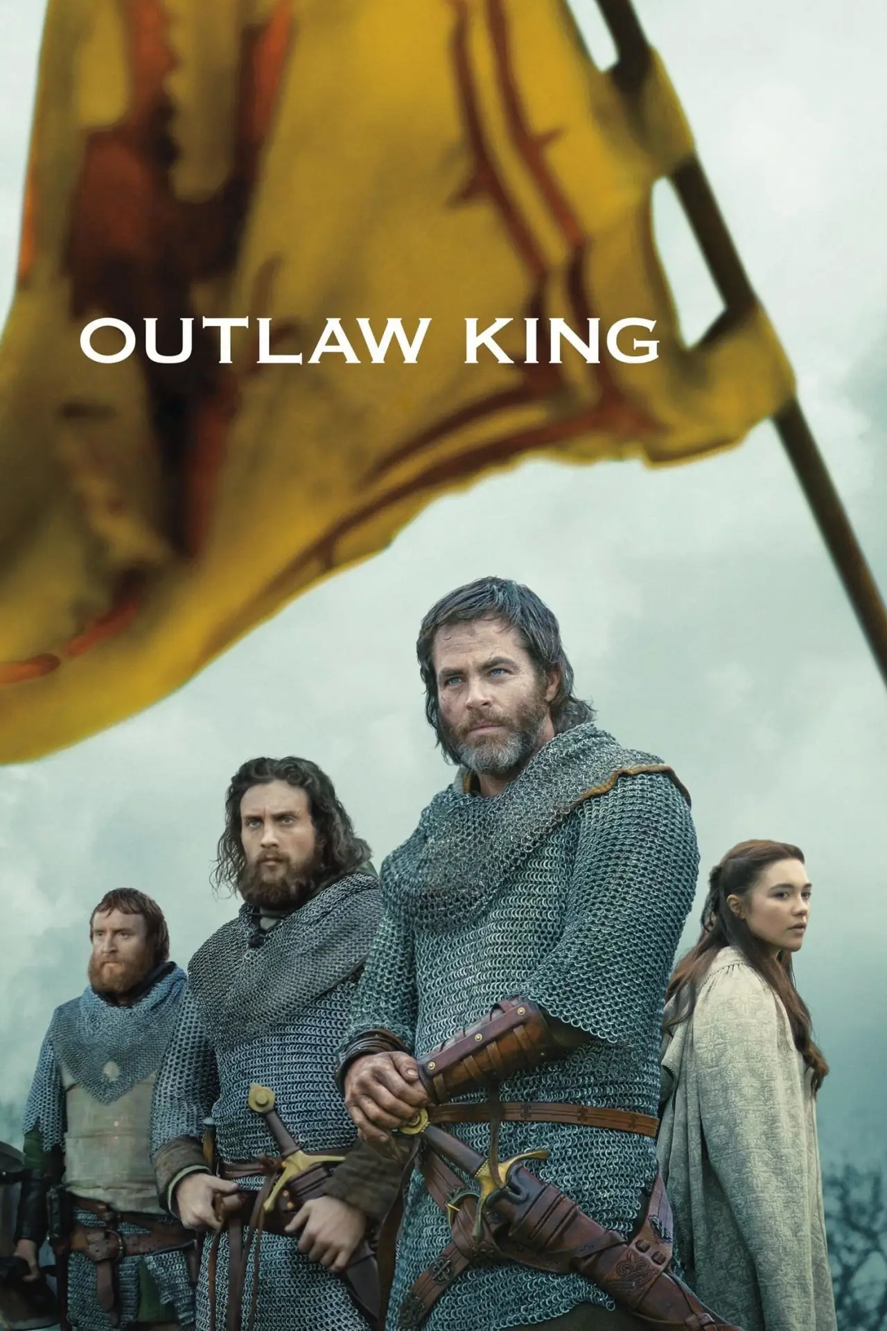 Plakat filmowy "Król wyjęty spod prawa"