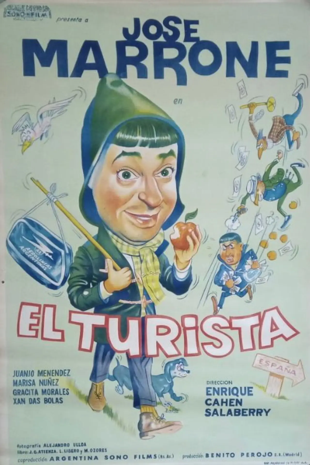 Plakat filmowy "El turista"