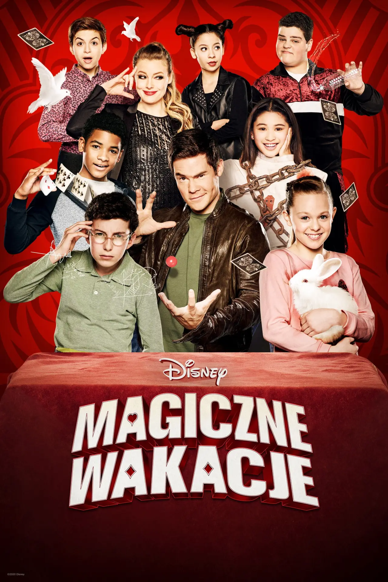 Plakat filmowy "Magiczne wakacje"