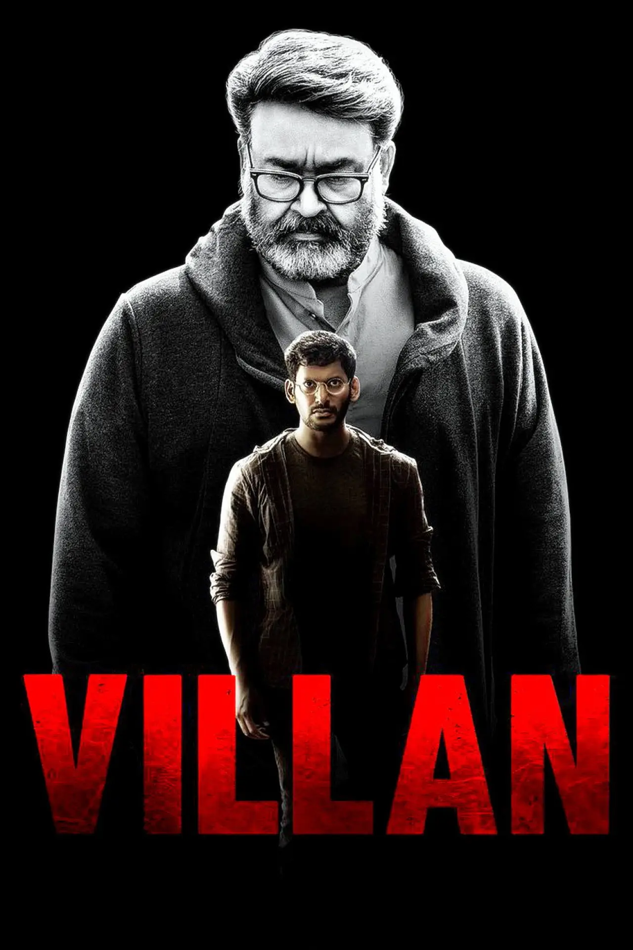 Plakat filmowy "വില്ലന്‍"