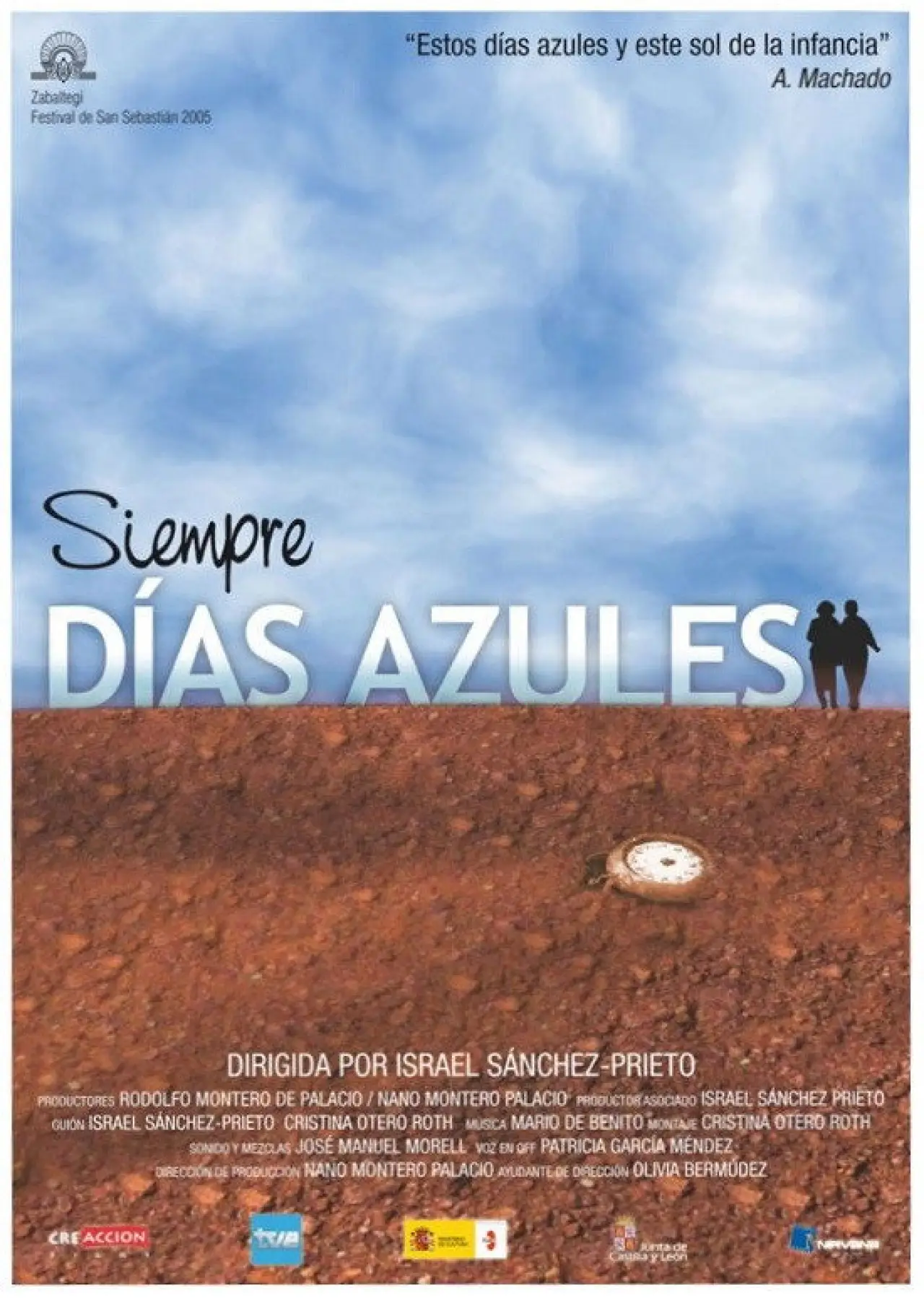 Plakat filmowy "Siempre días azules"