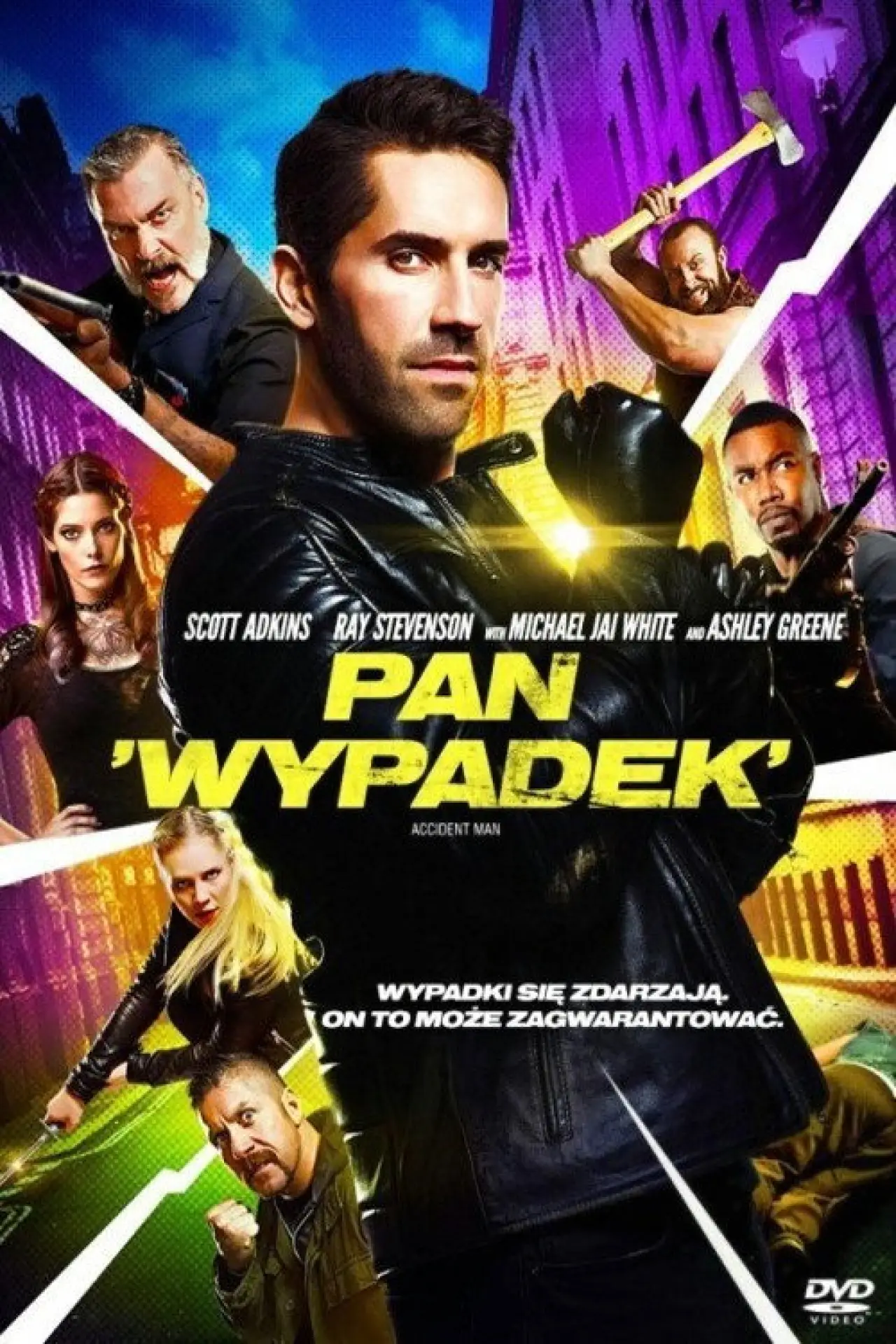 Plakat filmowy "Pan Wypadek"