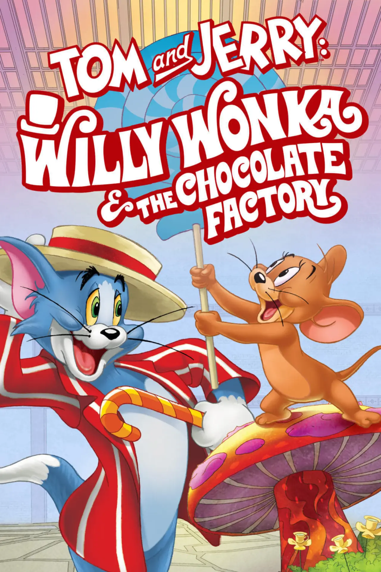 Plakat filmowy "Tom and Jerry: Willy Wonka & the Chocolate Factory"