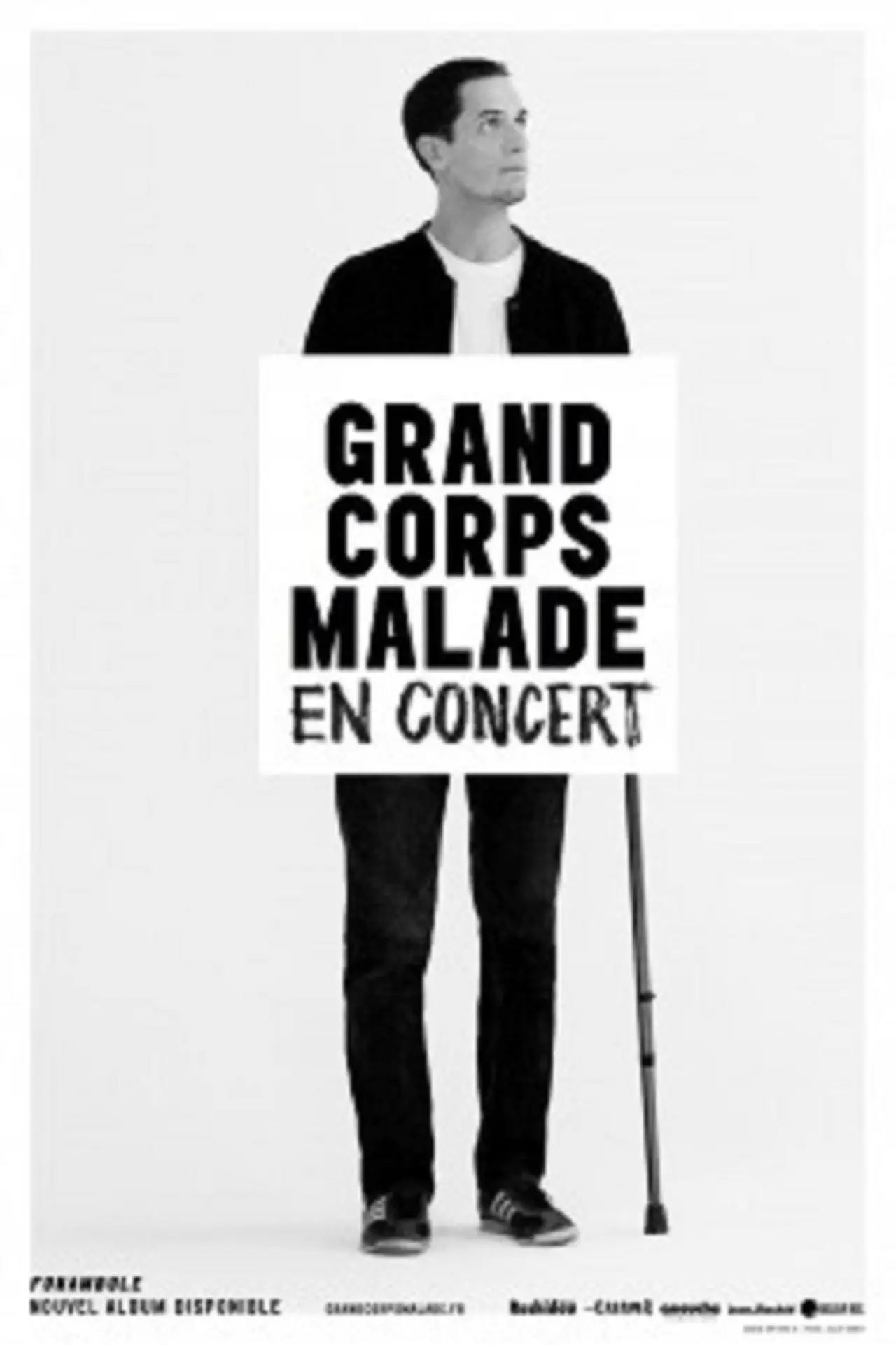 Plakat filmowy "Grand Corps Malade - Concert À La Cigale"