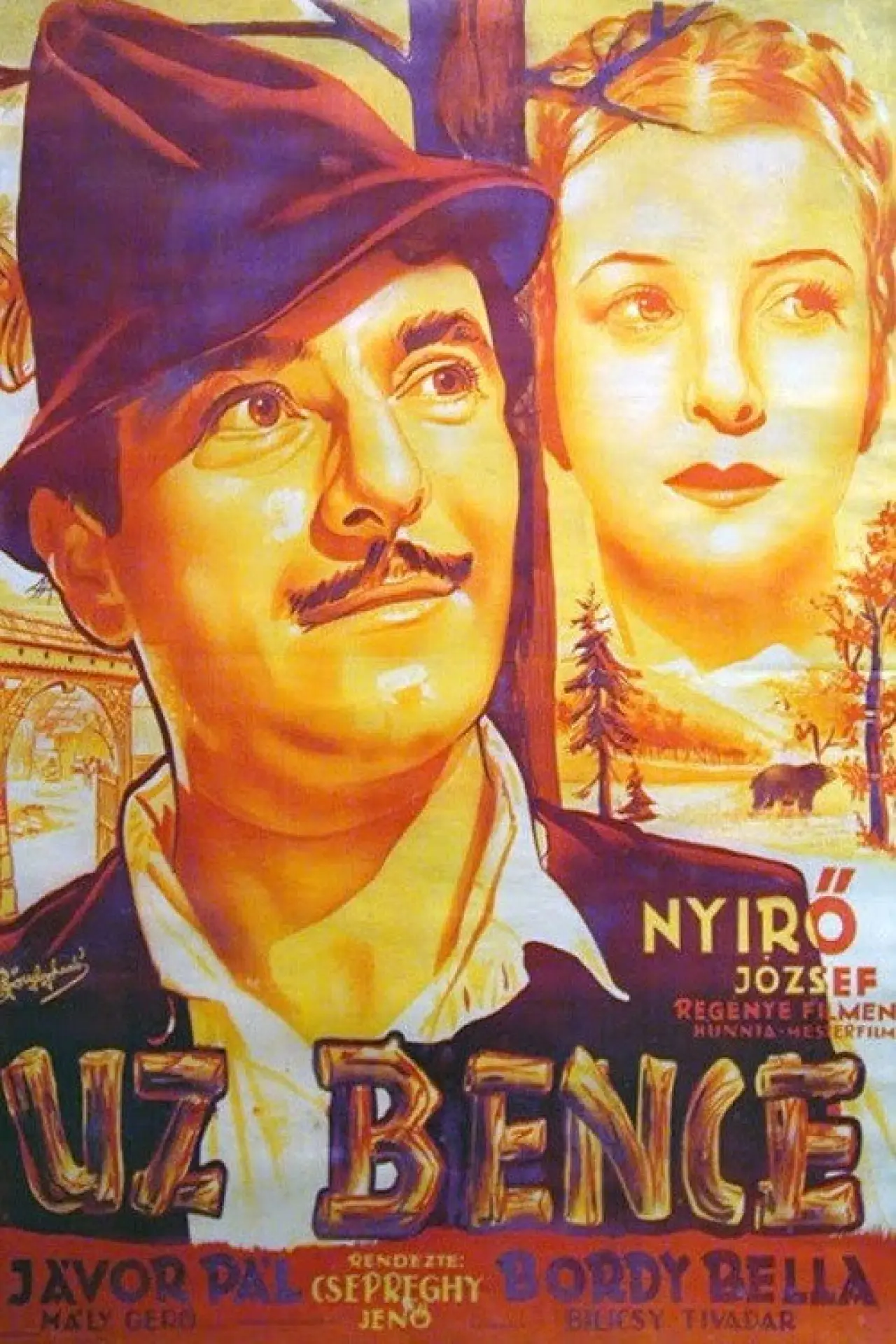 Plakat filmowy "Uz Bence"