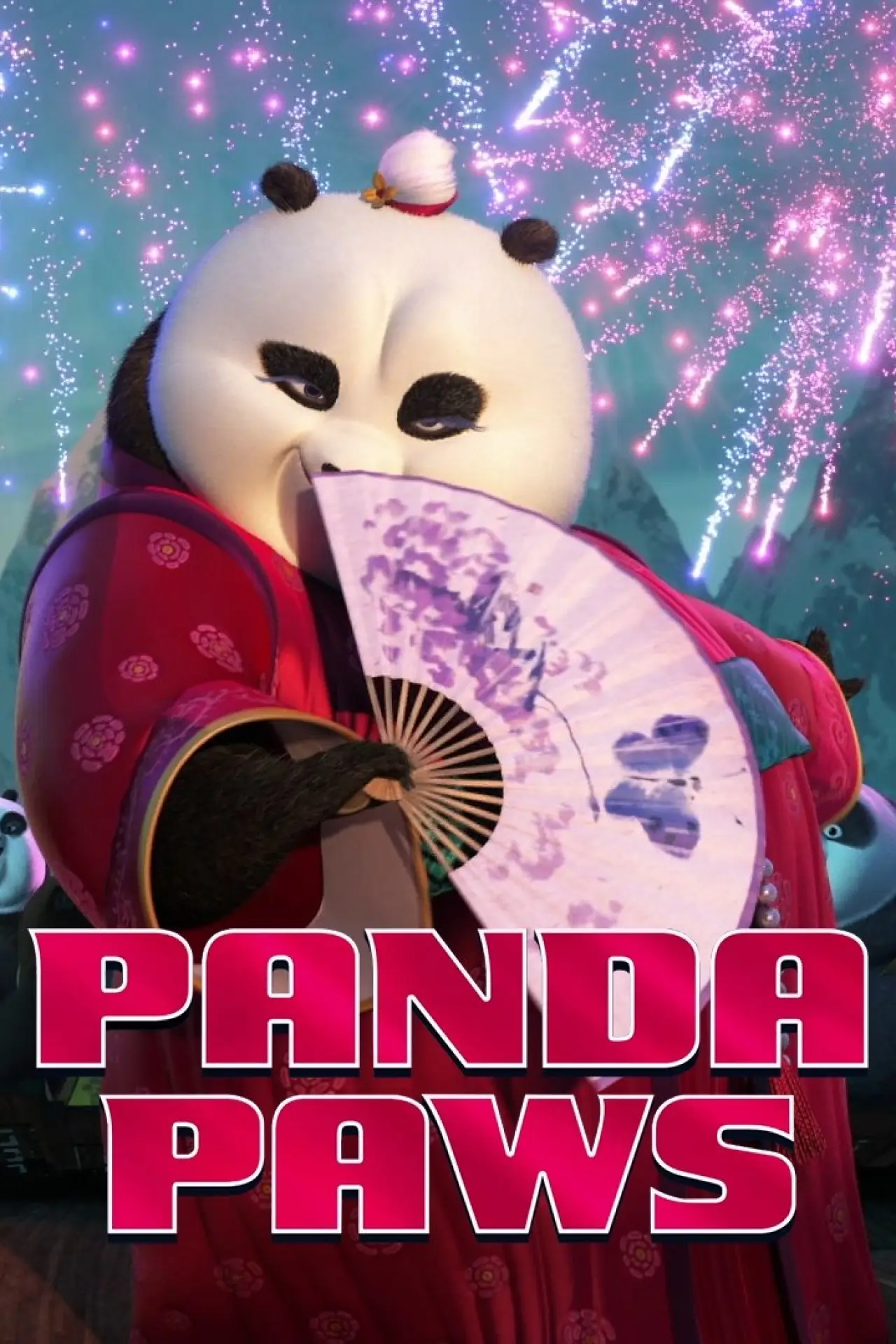 Plakat filmowy "Panda Paws"