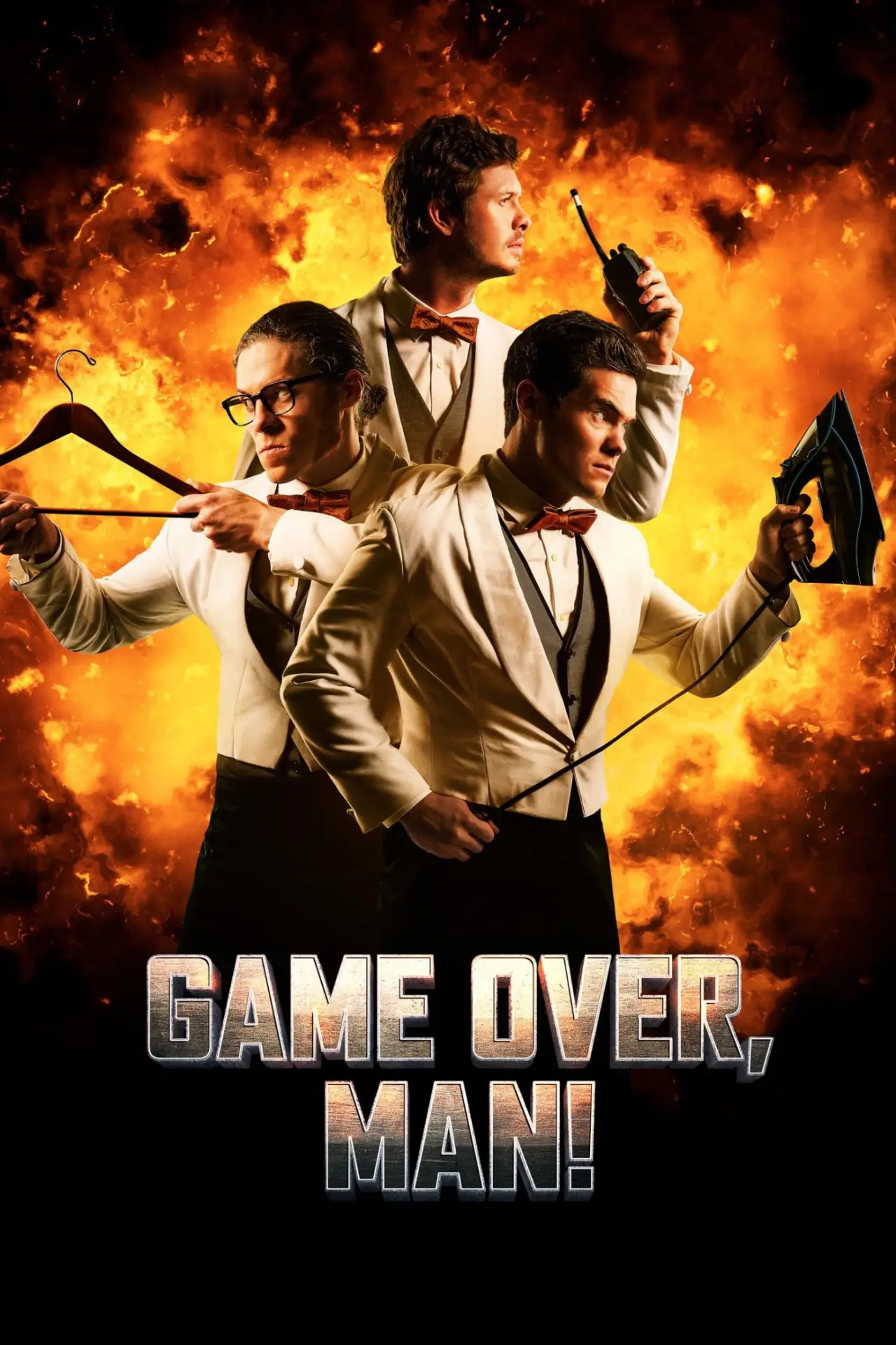 Plakat filmowy "Game Over, Man!"