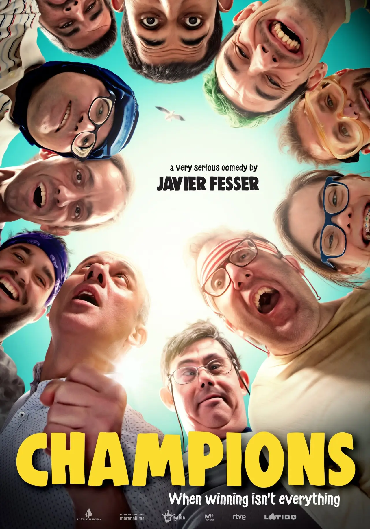 Plakat filmowy "Mistrzowie"