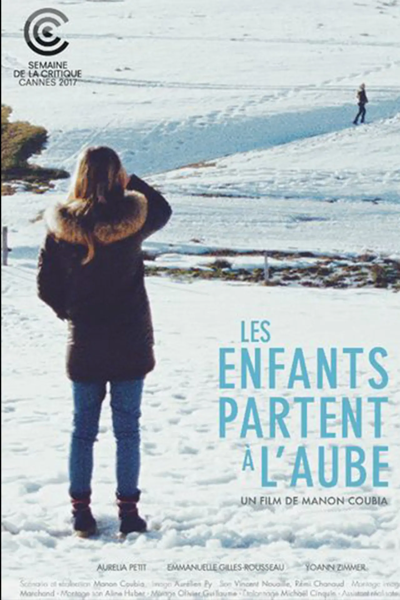 Plakat filmowy "Les Enfants partent à l