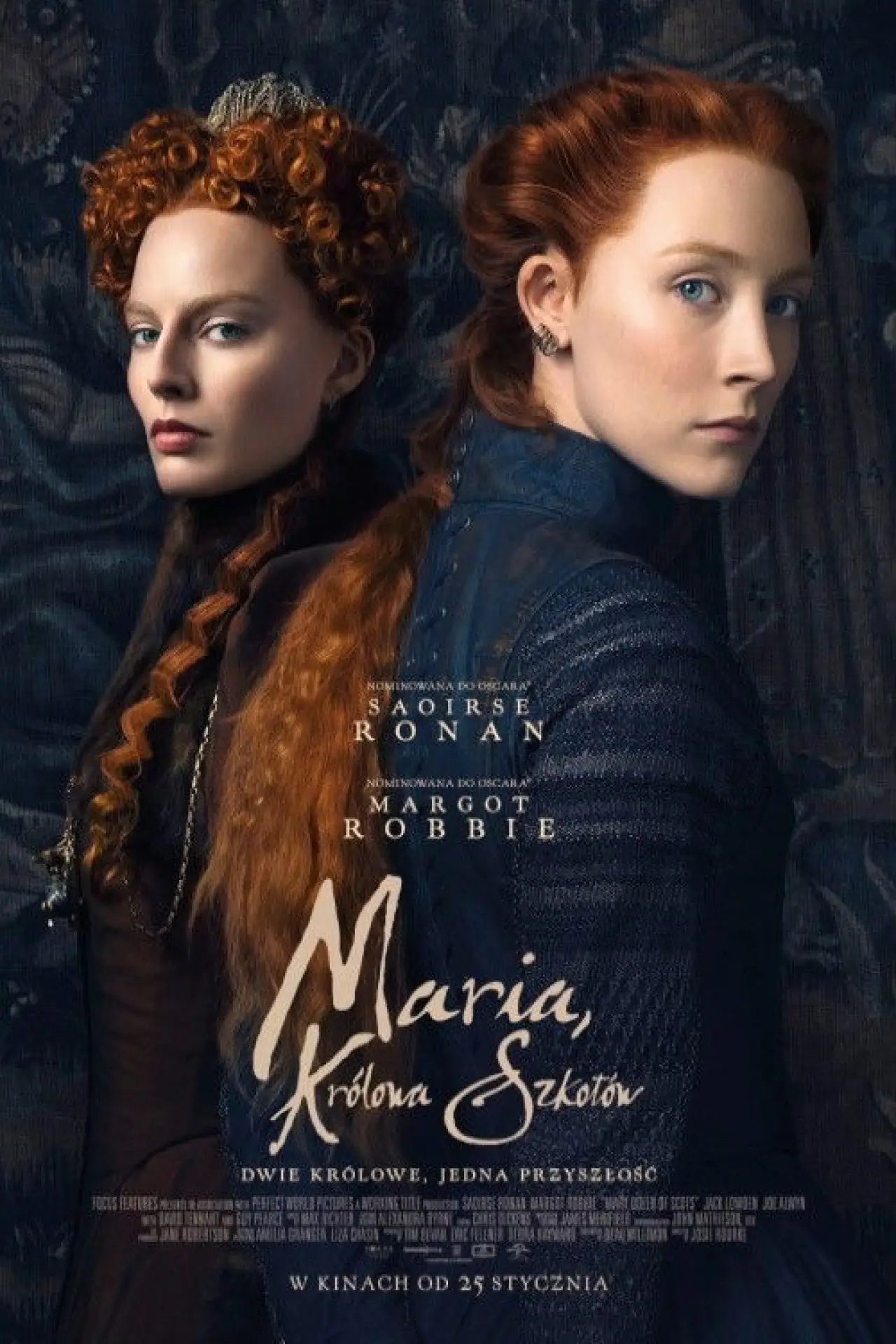 Plakat filmowy "Maria, królowa Szkotów"