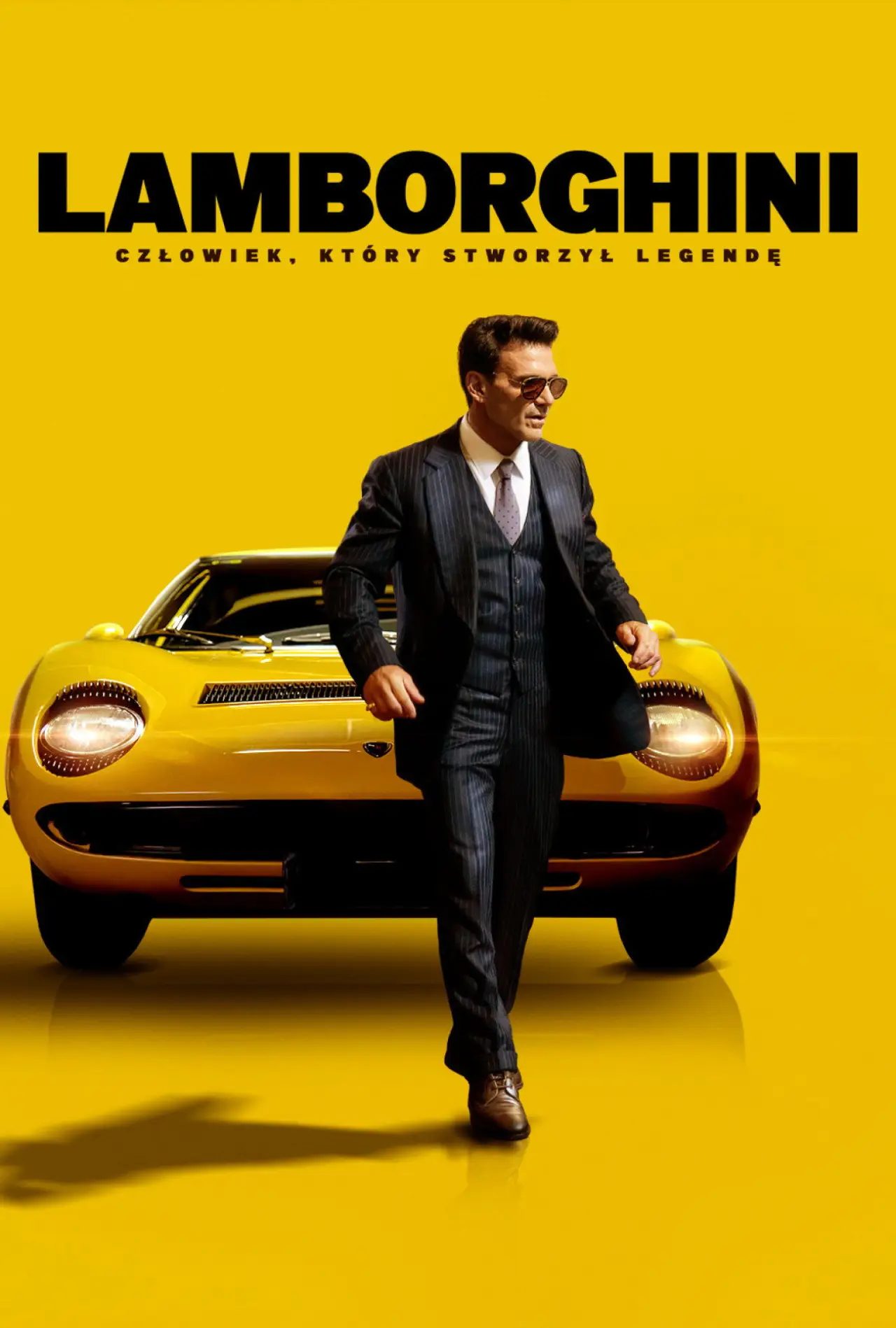 Plakat filmowy "Lamborghini: Człowiek, który stworzył legendę"