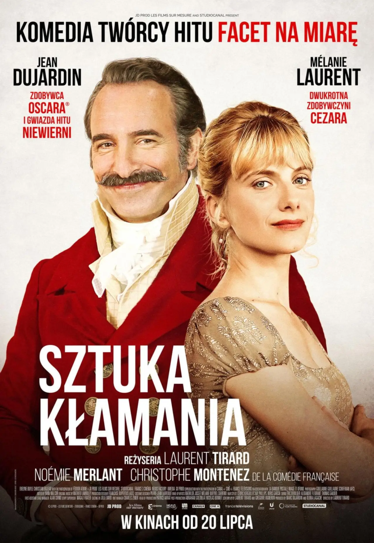 Plakat filmowy "Sztuka kłamania"