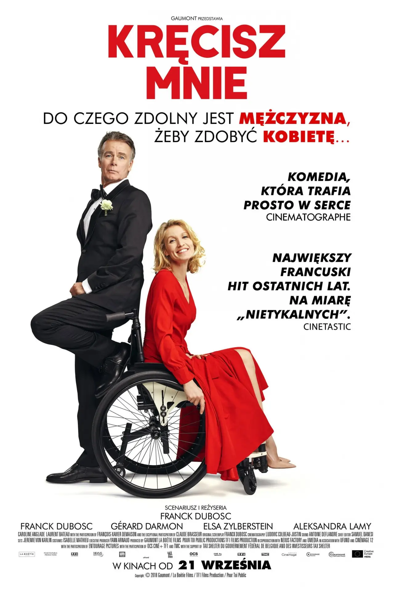 Plakat filmowy "Kręcisz mnie"