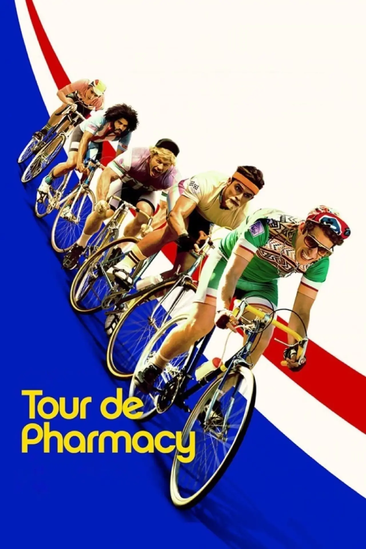 Plakat filmowy "Tour de doping"