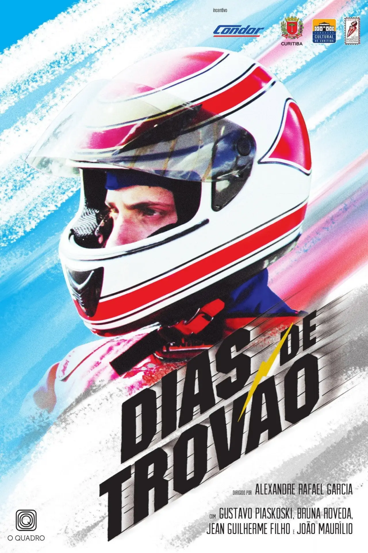 Plakat filmowy "Dias de Trovão"