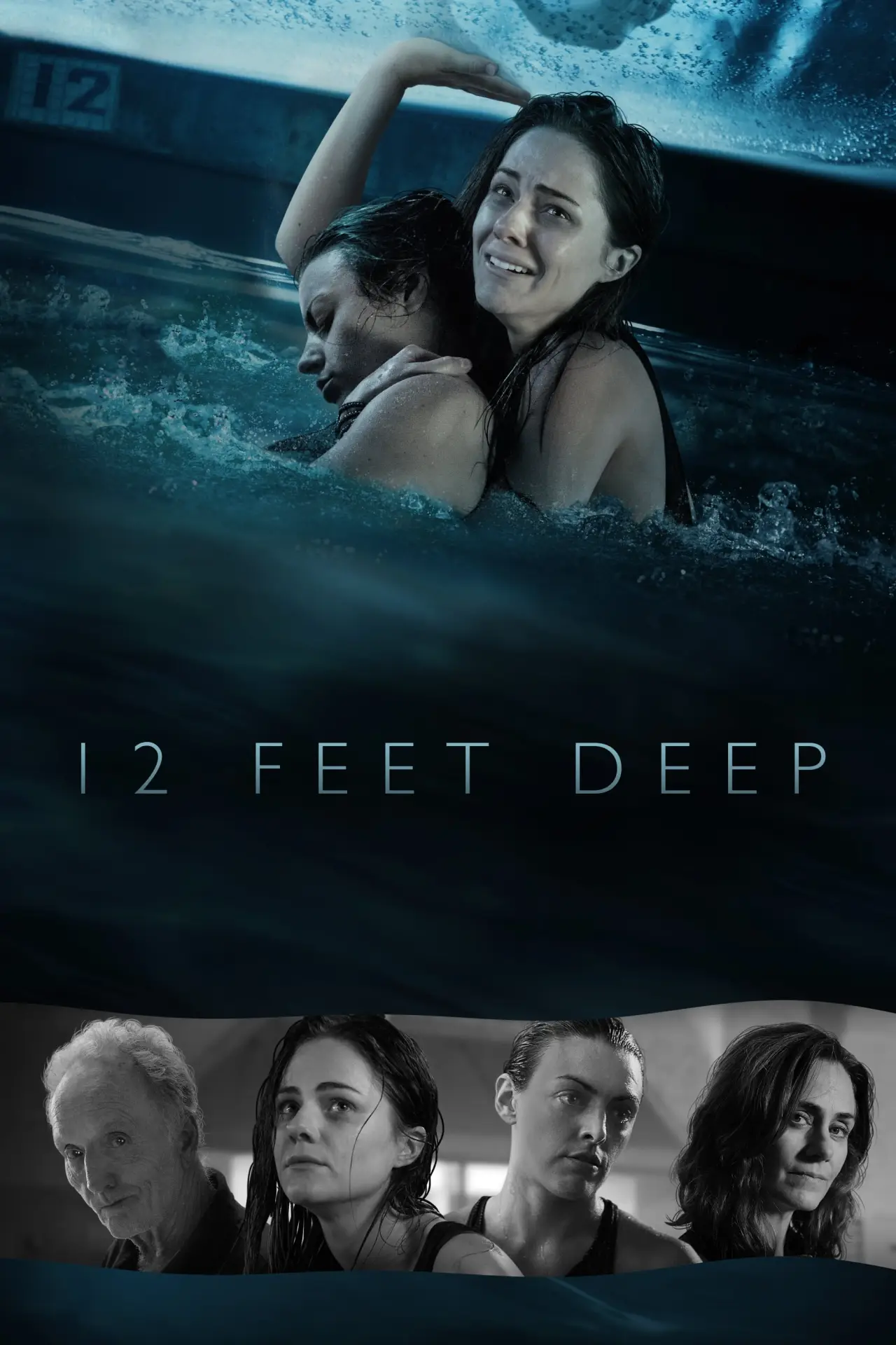 Plakat filmowy "4 metry pod wodą"