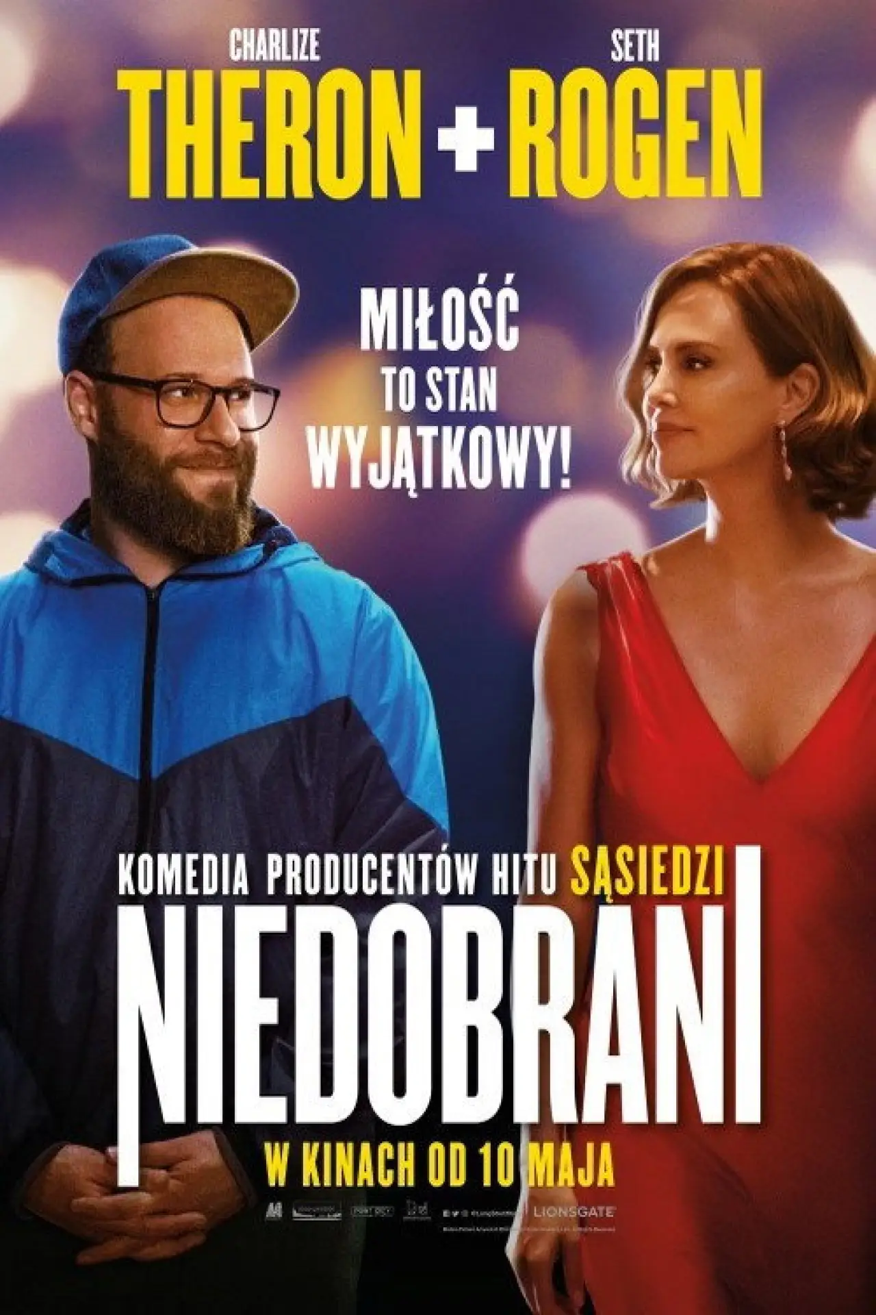 Plakat filmowy "Niedobrani"