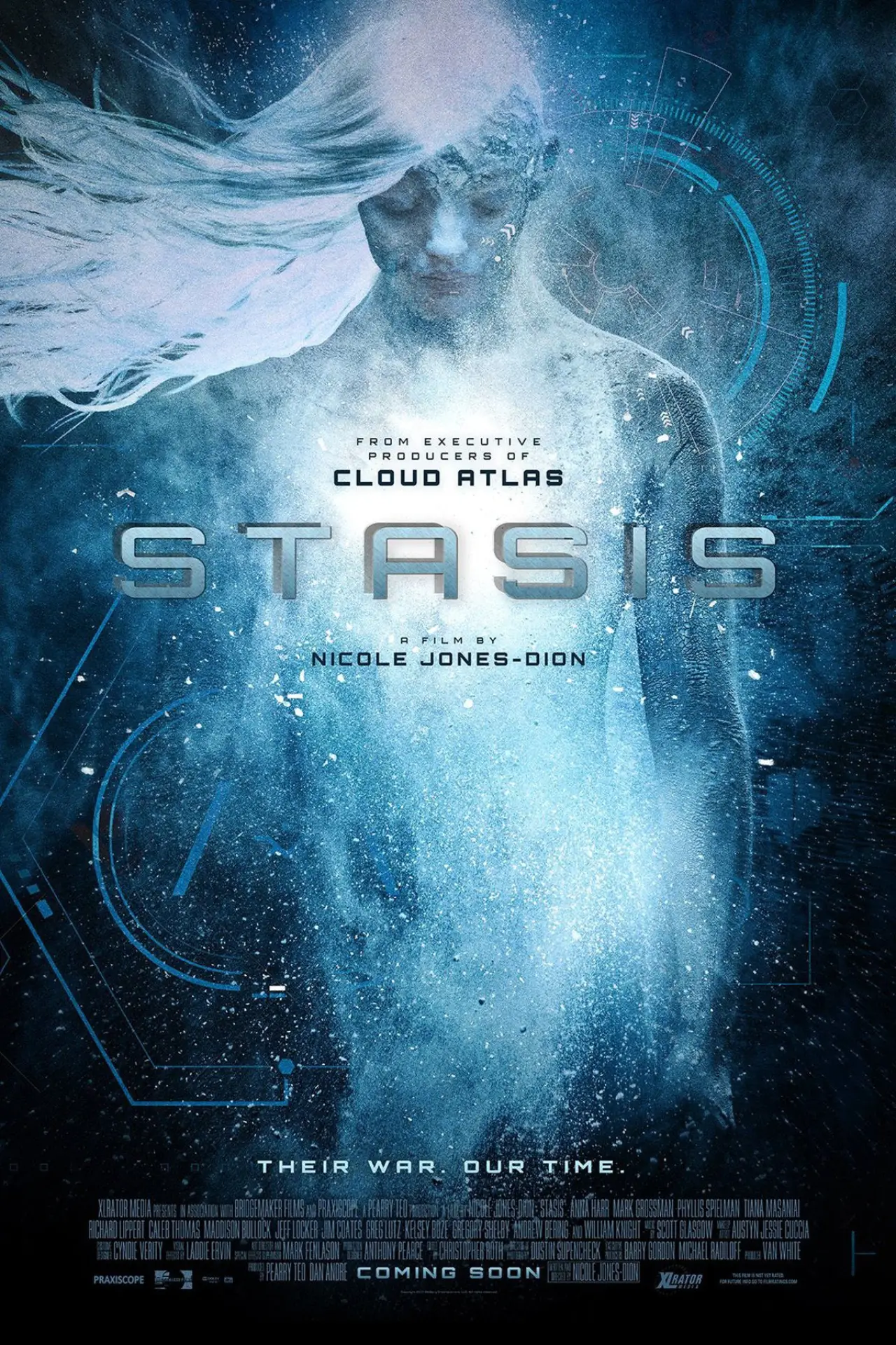 Plakat filmowy "Zaklęci w czasie"