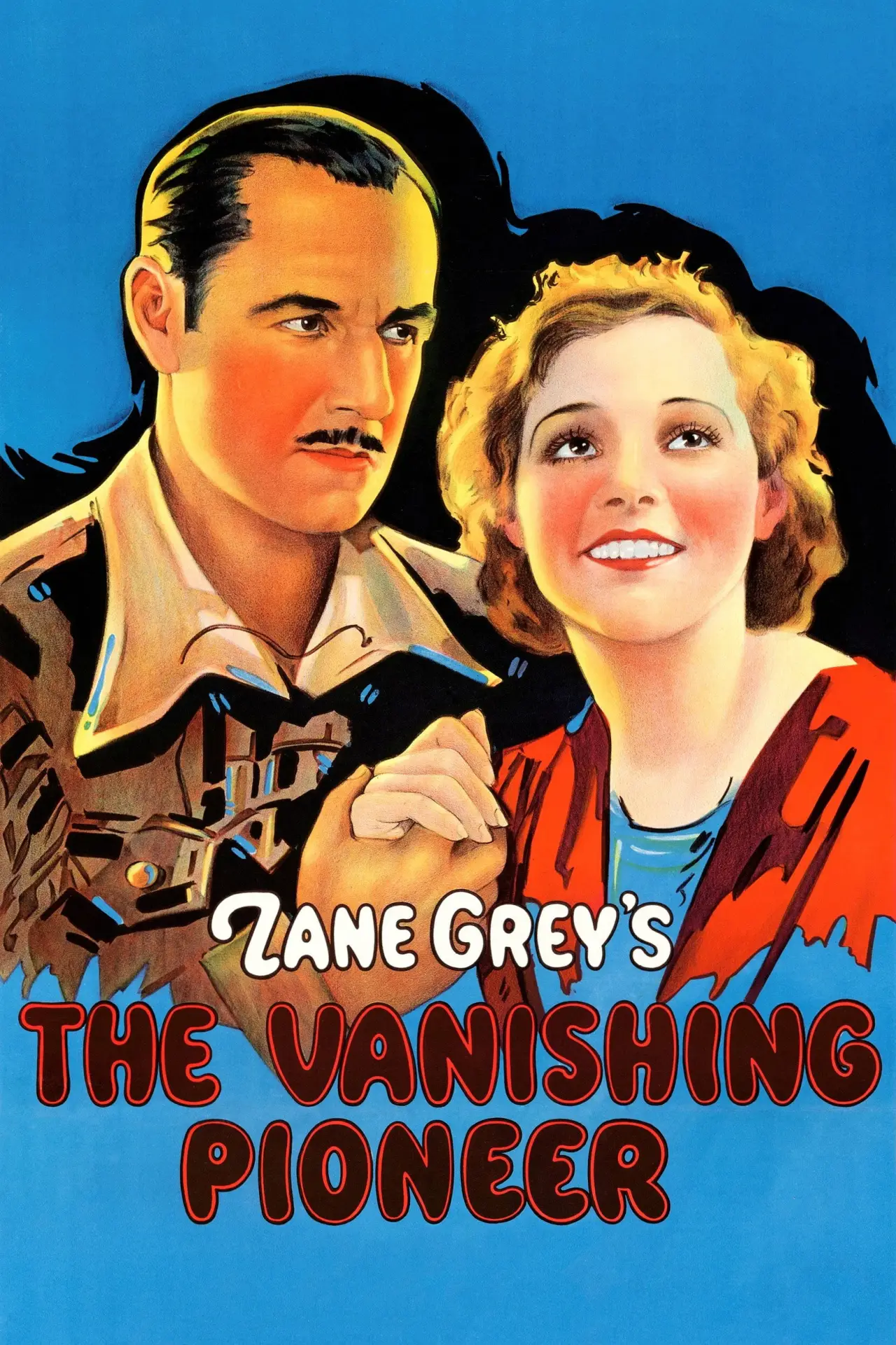 Plakat filmowy "The Vanishing Pioneer"