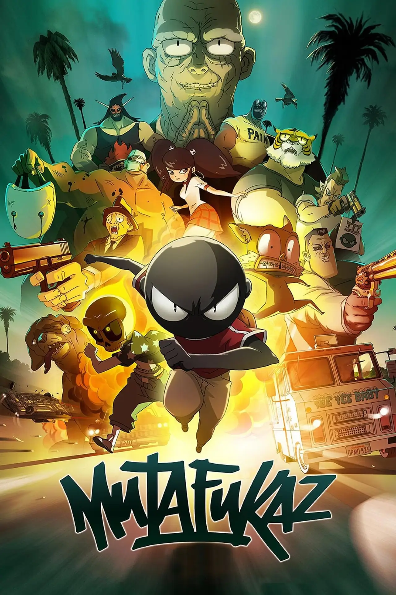Plakat filmowy "Mutafukaz"