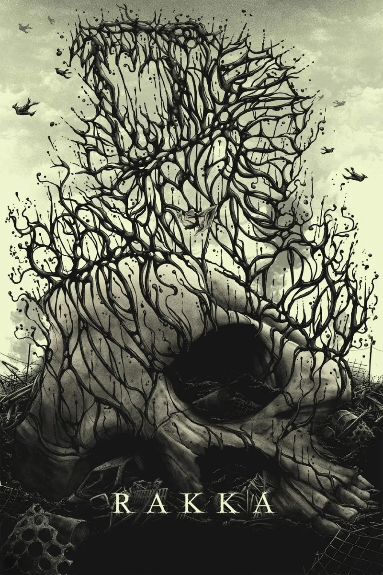 Plakat filmowy "Rakka"