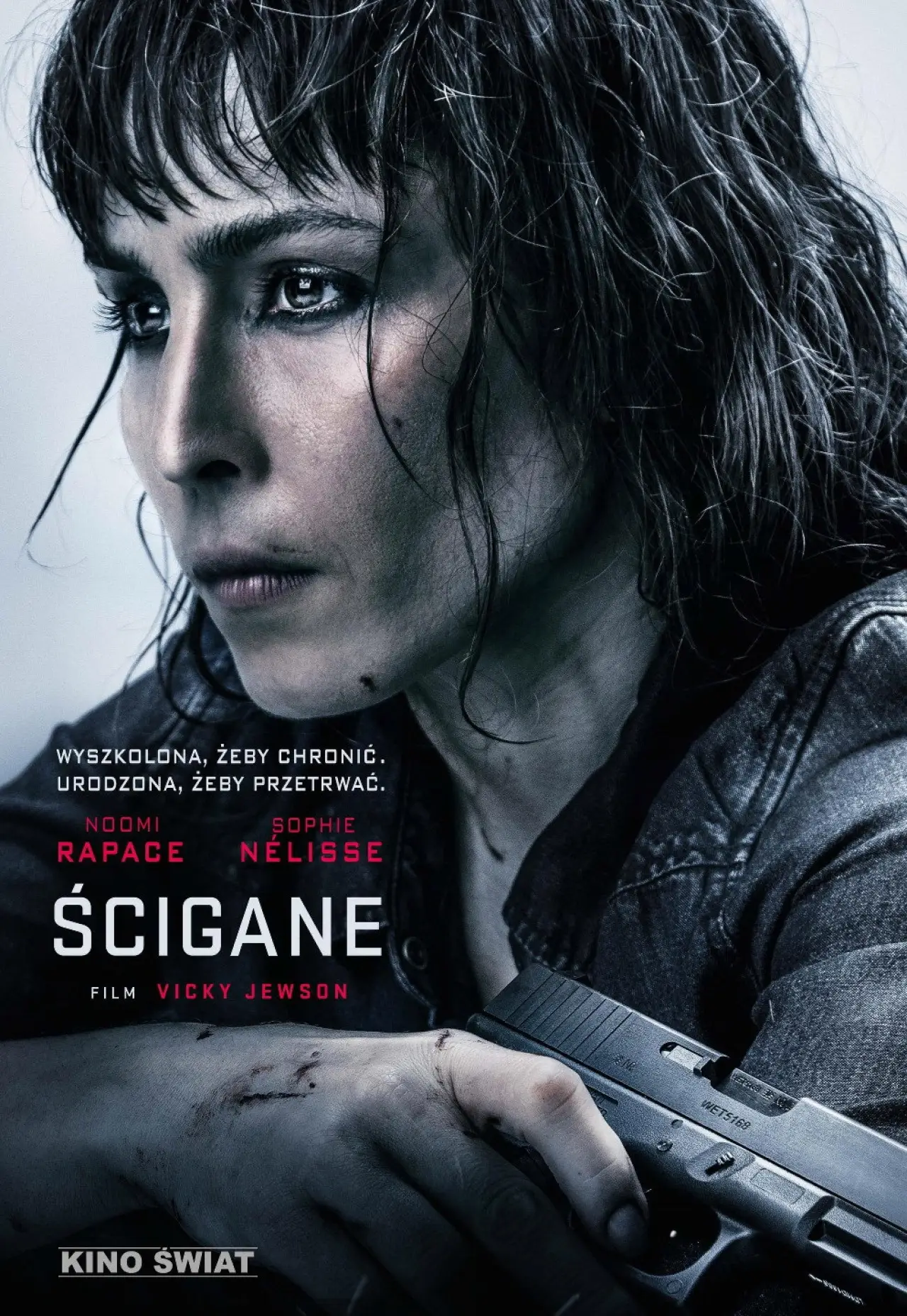 Plakat filmowy "Ścigane"
