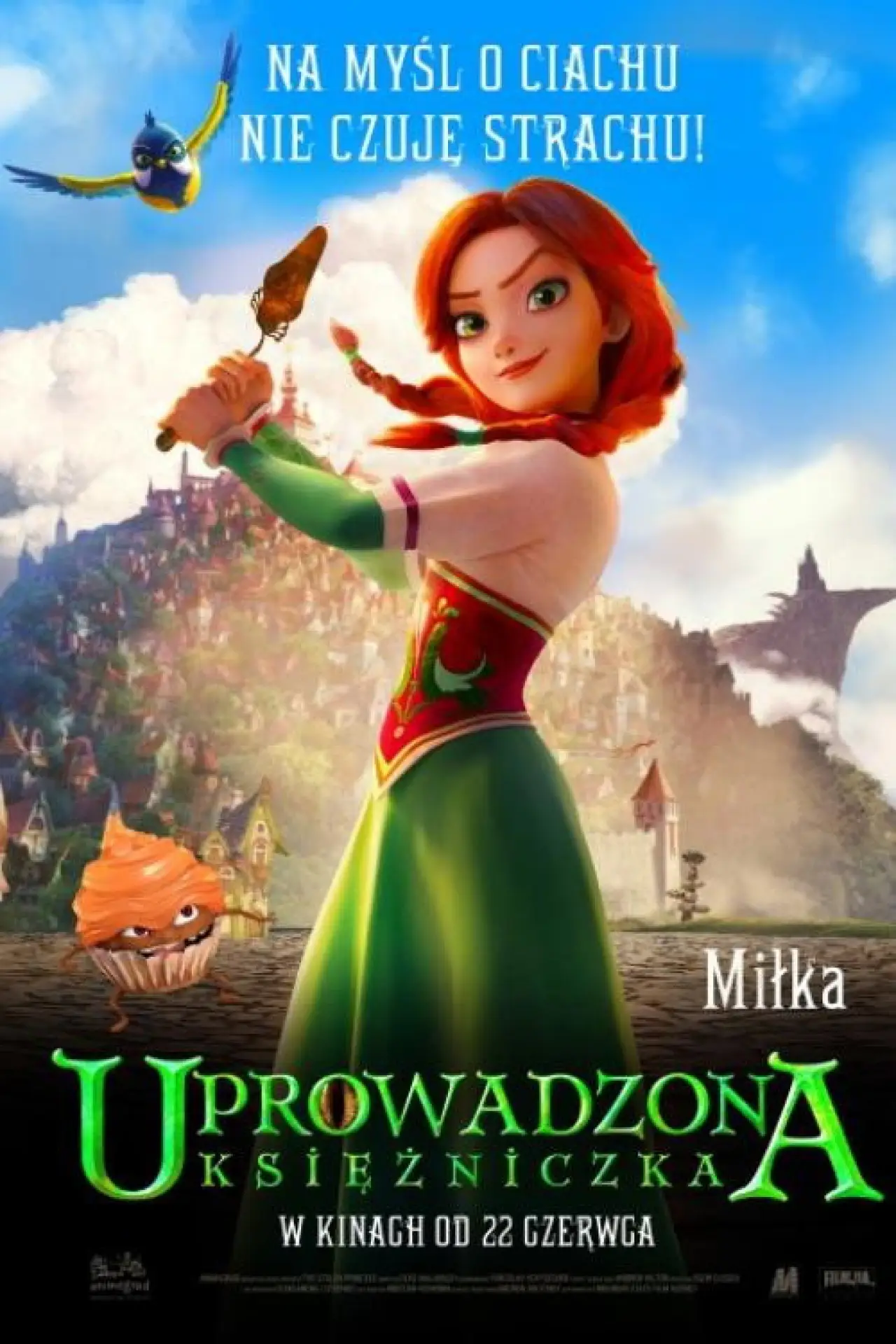 Plakat filmowy "Uprowadzona księżniczka"