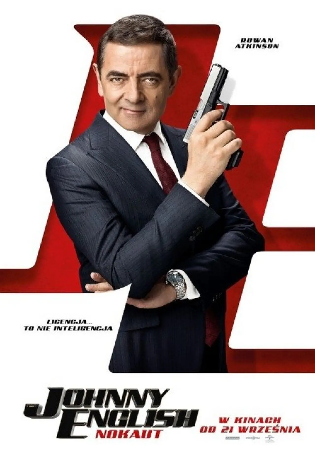 Plakat filmowy "Johnny English: Nokaut"