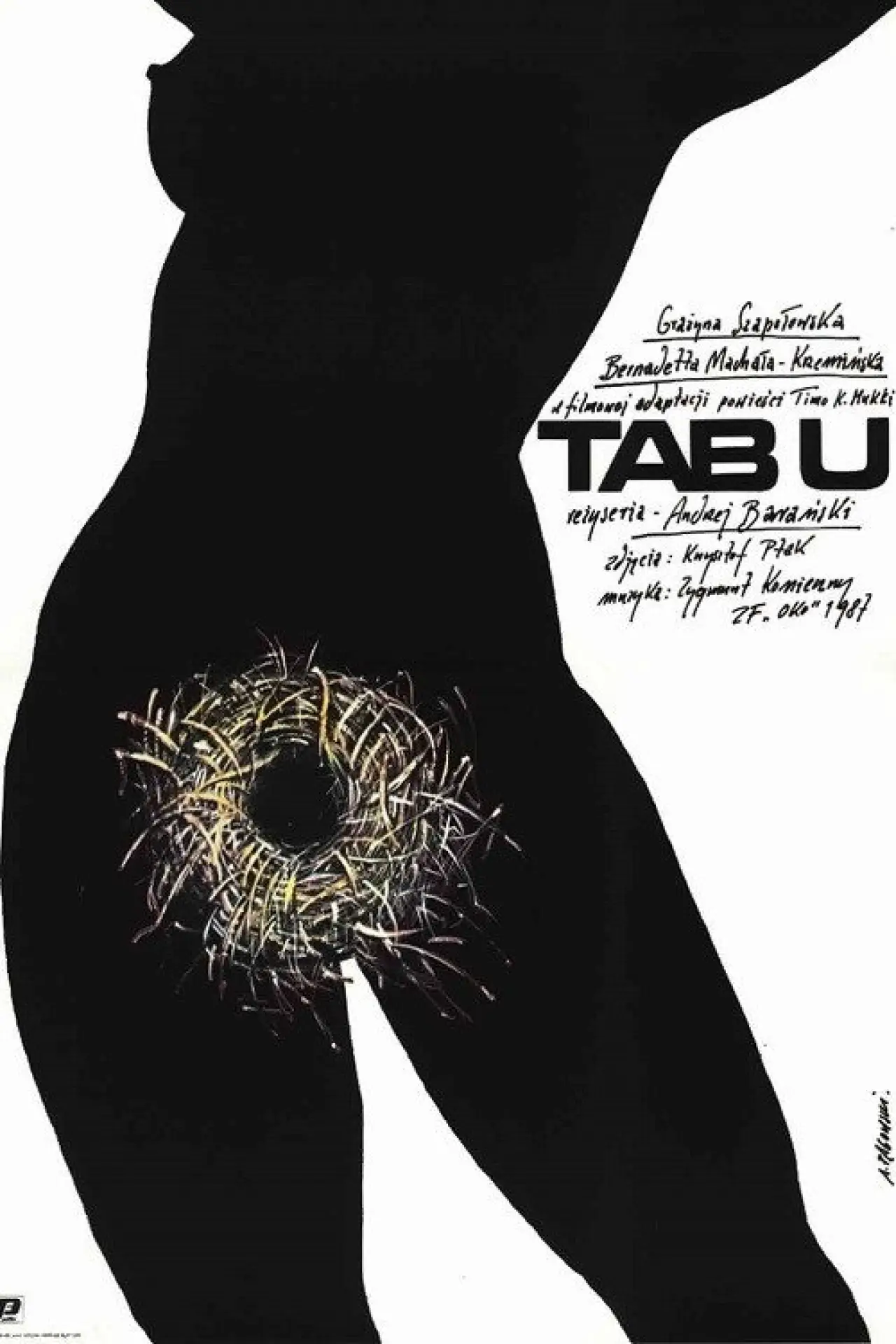 Plakat filmowy "Tabu"