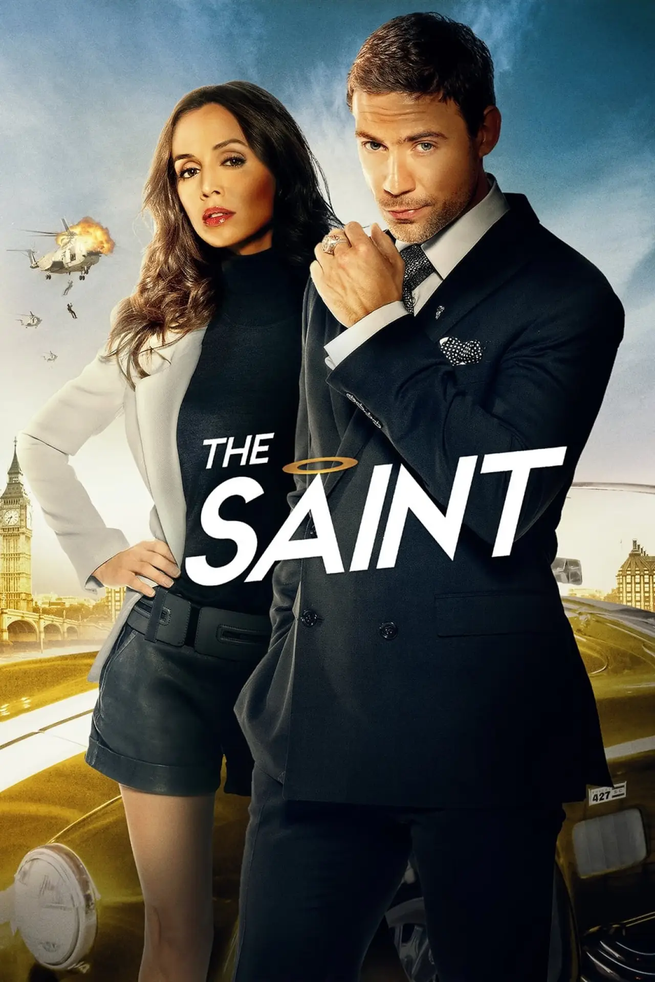 Plakat filmowy "Święty"